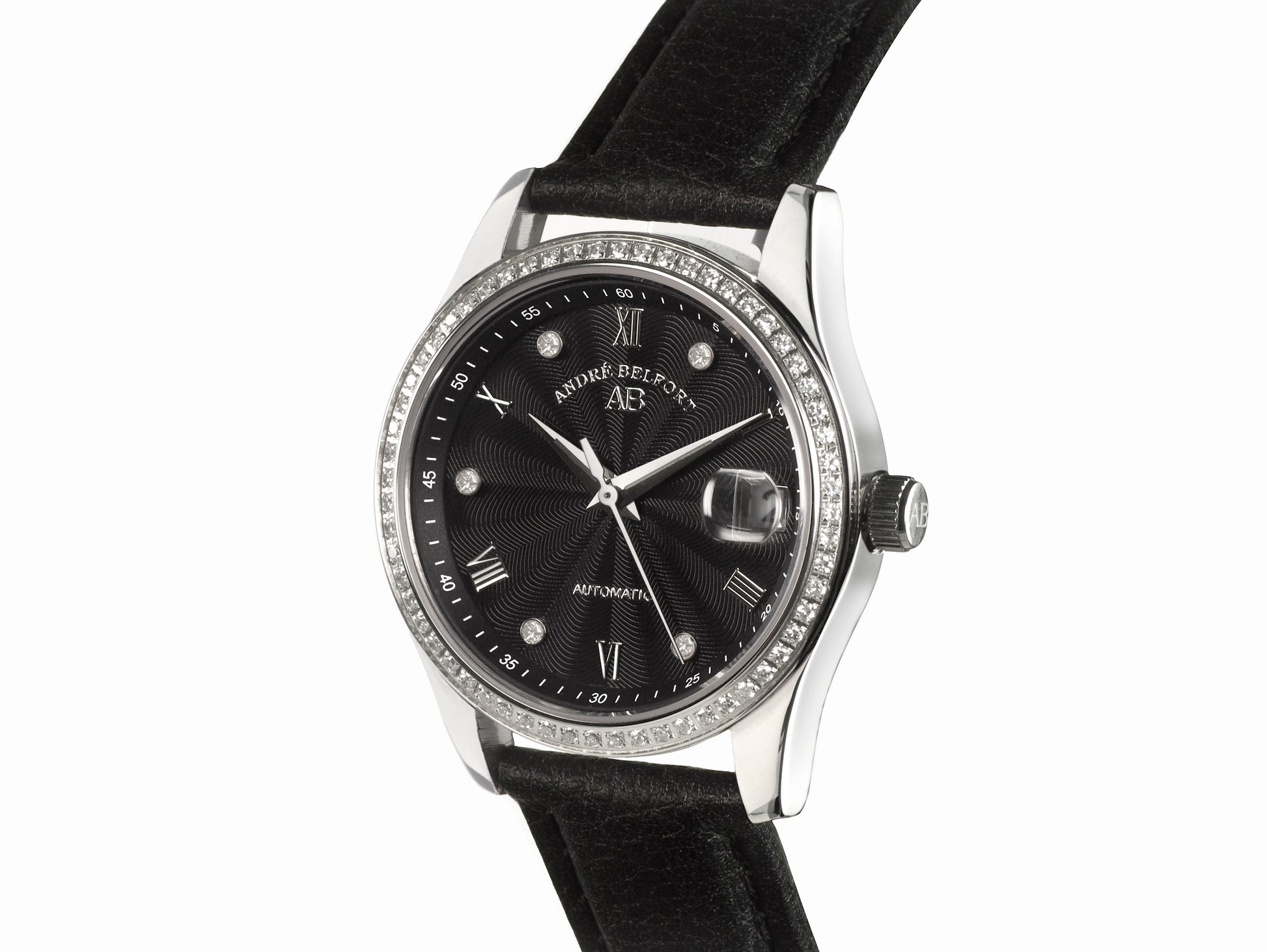 Automatic watches — Déméter — André Belfort — steel black