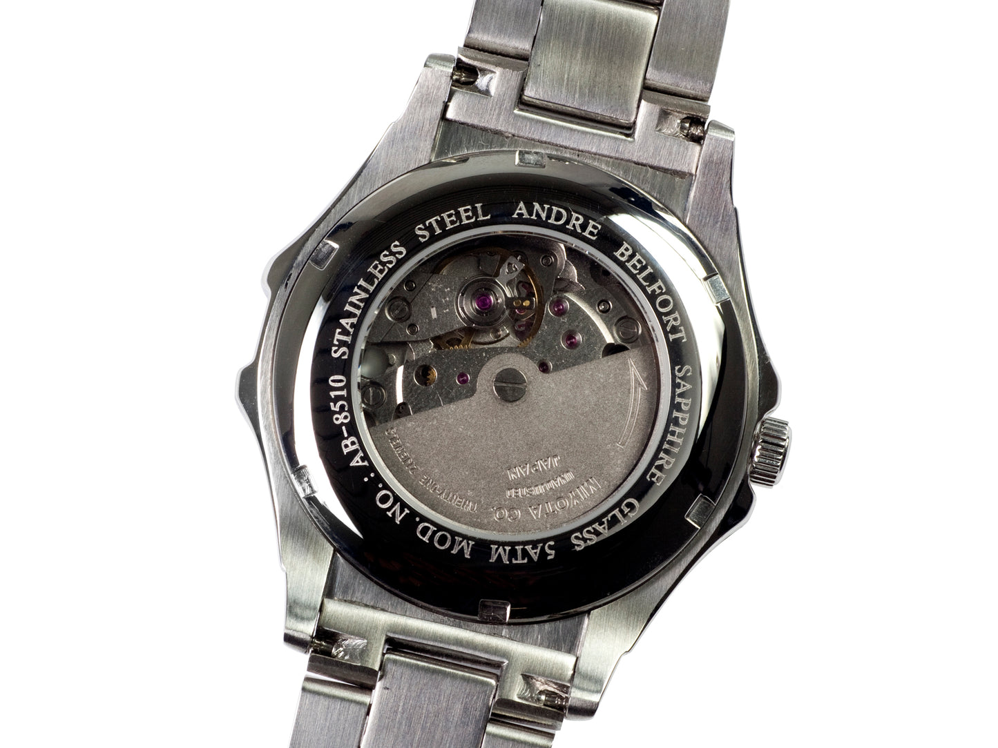 Automatic watches — Grande Classe — André Belfort — Stahl blau