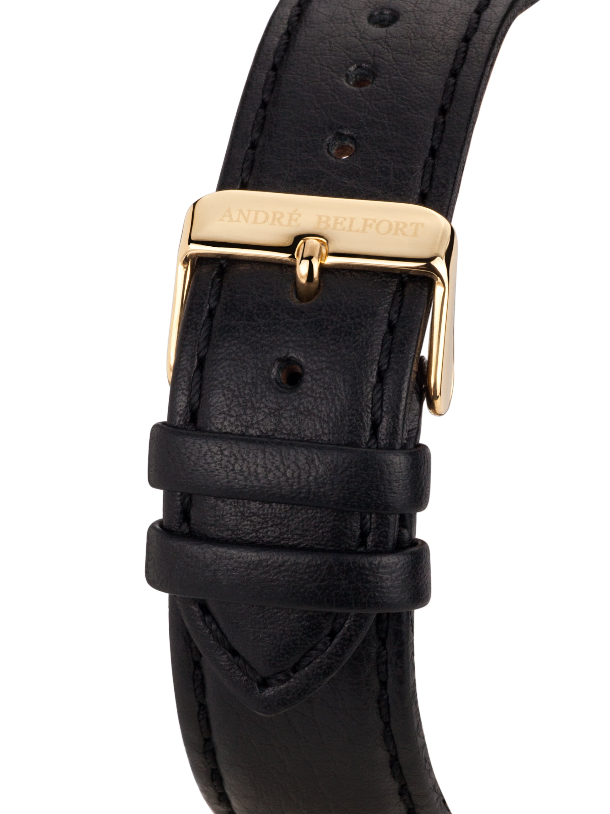 bracelet watches — leather band Empereur — Band — black gold