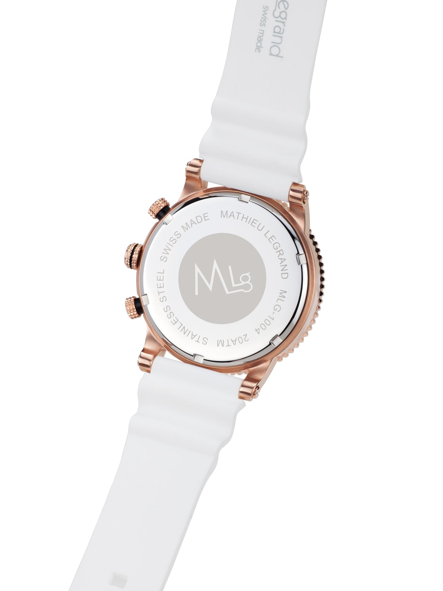 Automatic watches — Immergée — Mathieu Legrand — rosegold IP silver silicone