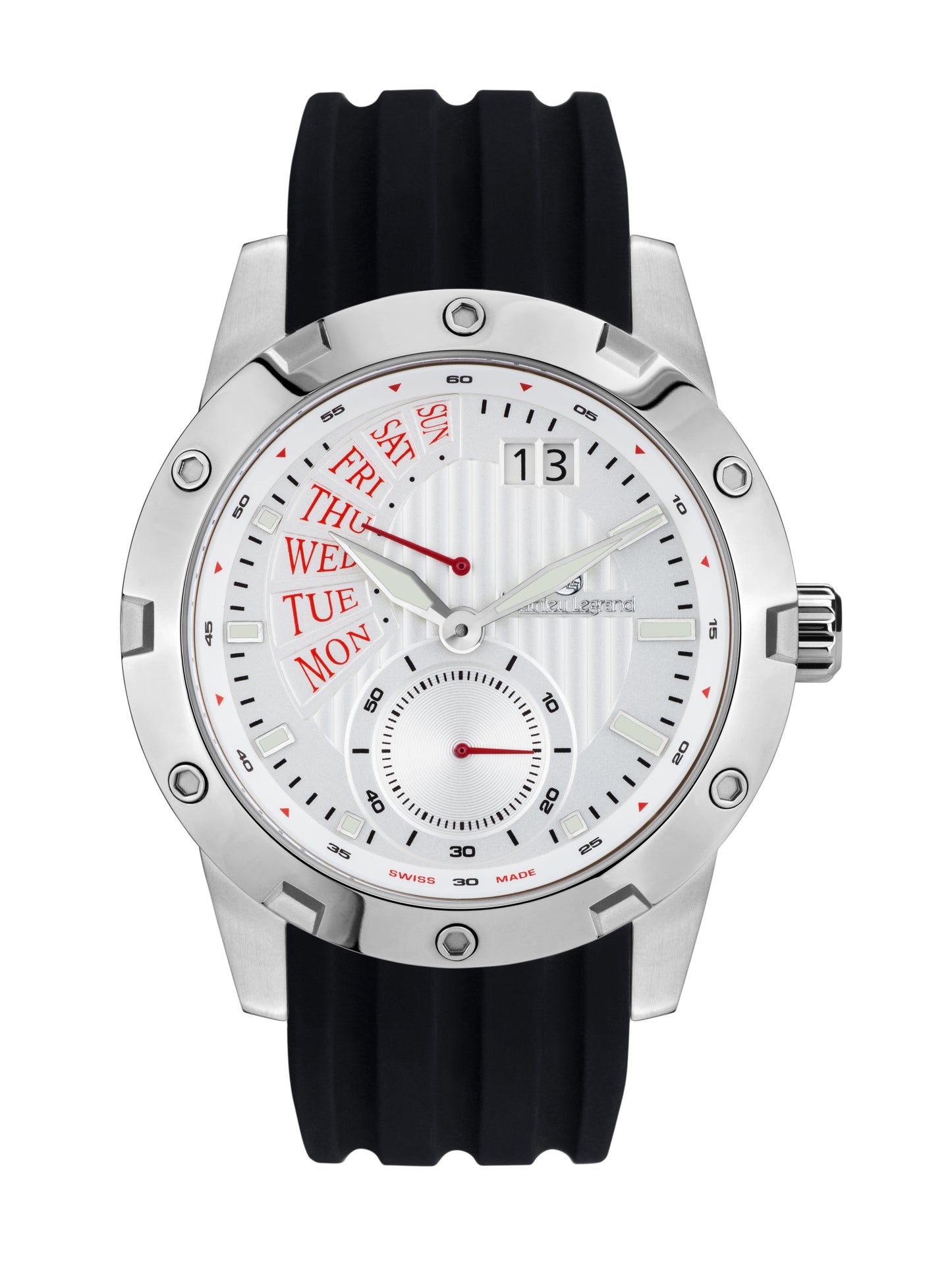 Automatic watches — Survolteur — Mathieu Legrand — steel silver