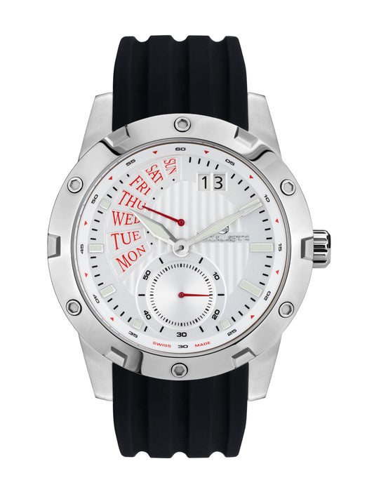 Automatic watches — Survolteur — Mathieu Legrand — steel silver