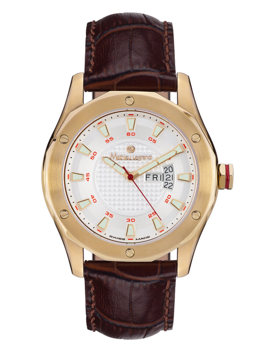 Automatic watches — Dodécagone — Mathieu Legrand — gold IP silver