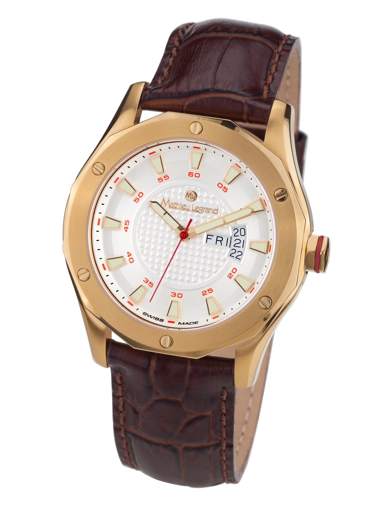 Automatic watches — Dodécagone — Mathieu Legrand — gold IP silver