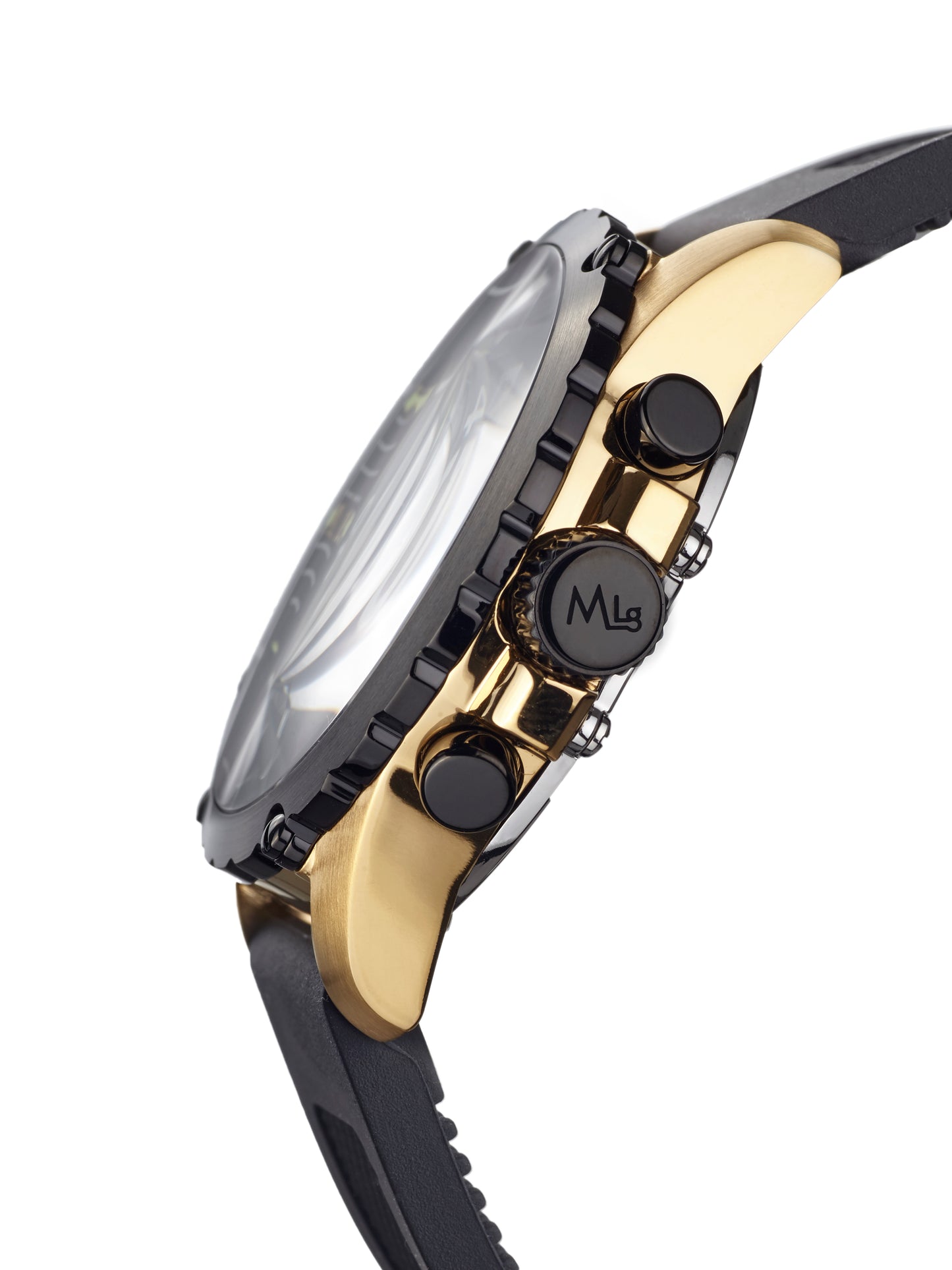 Automatic watches — Source Puissante — Mathieu Legrand — two tone black IP gold