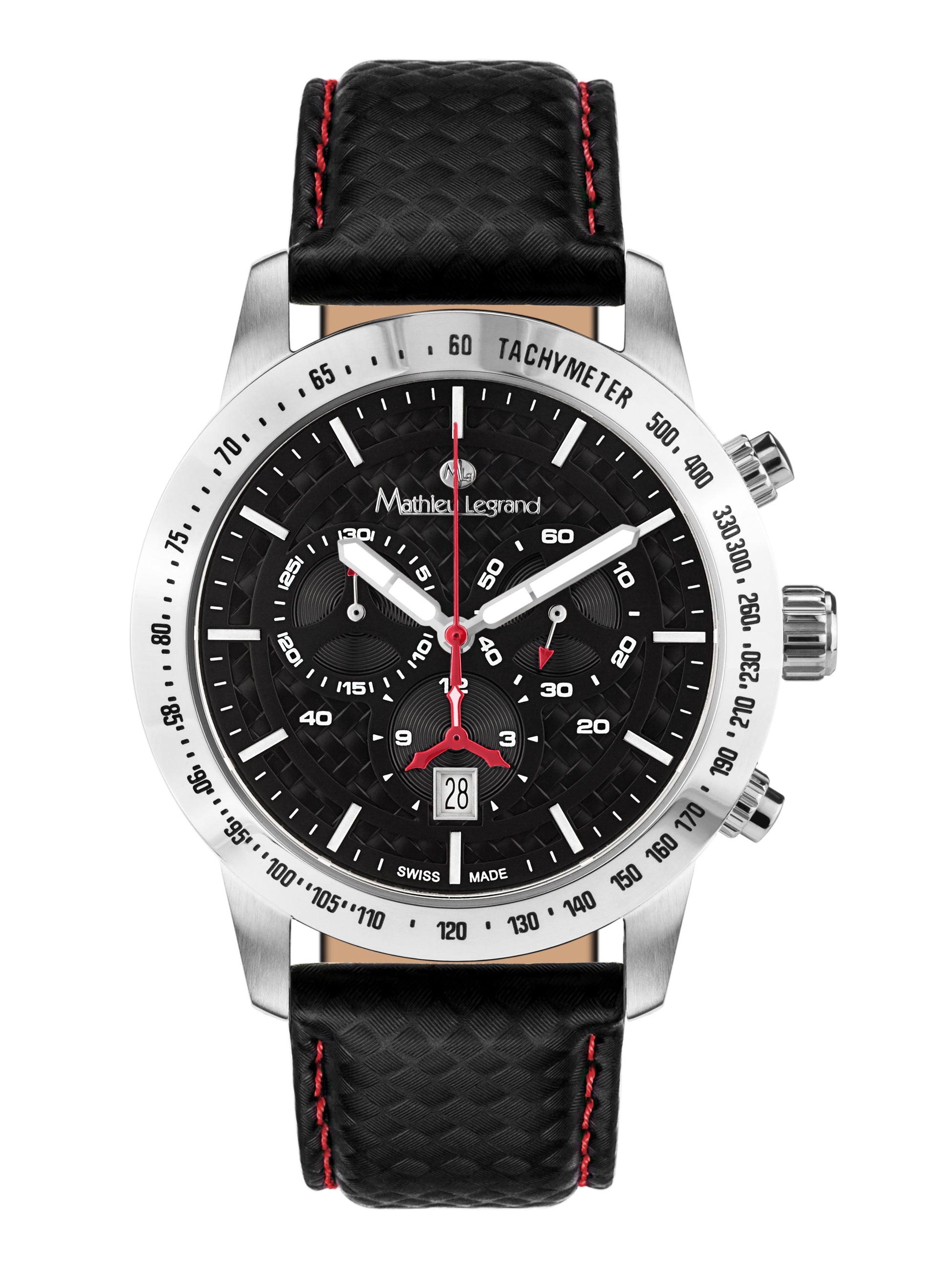 Automatic watches — Grande Vitesse — Mathieu Legrand — steel black