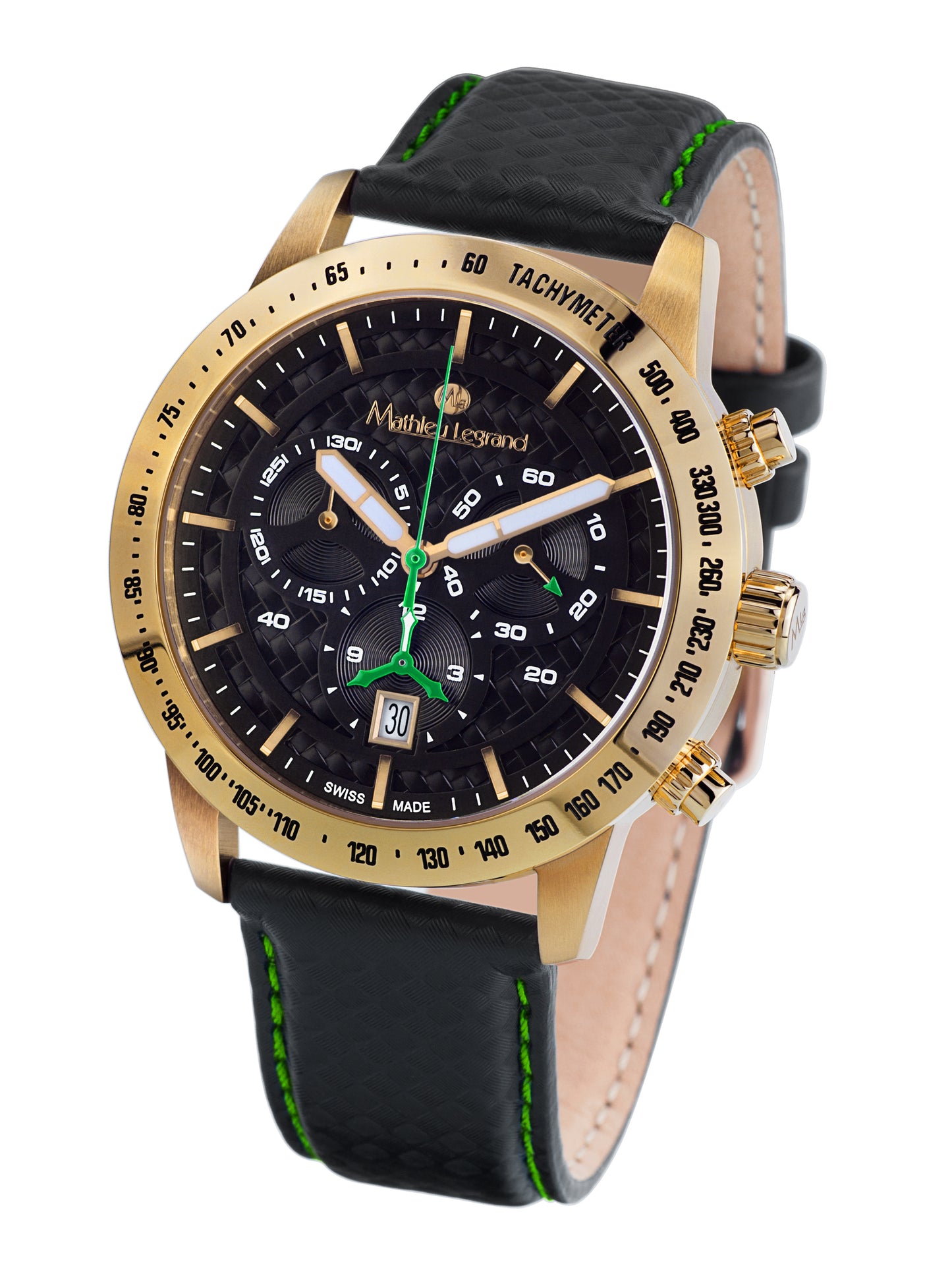Automatic watches — Grande Vitesse — Mathieu Legrand — gold IP black