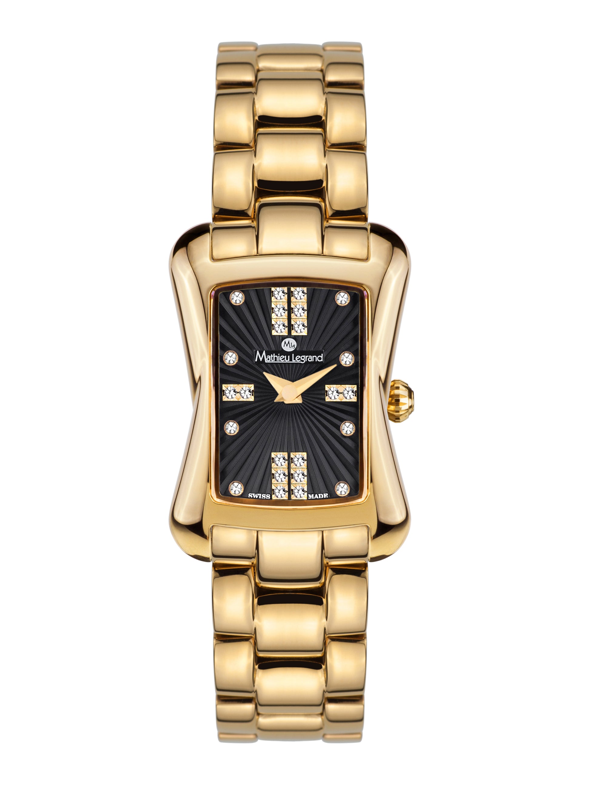 Automatic watches — Papillon — Mathieu Legrand — gold IP black steel