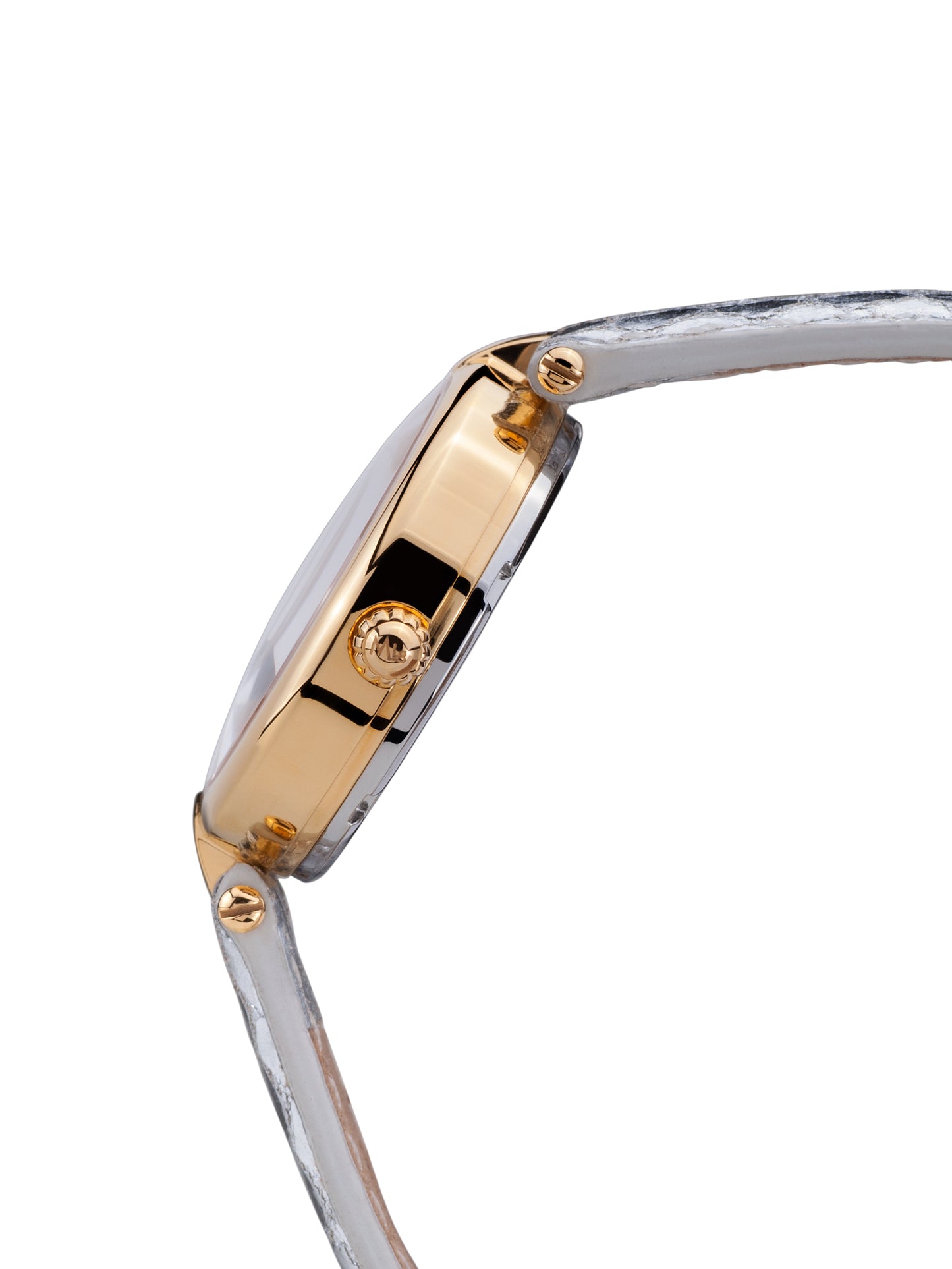 Automatic watches — Fleurs Volantes — Mathieu Legrand — gold IP silver leather