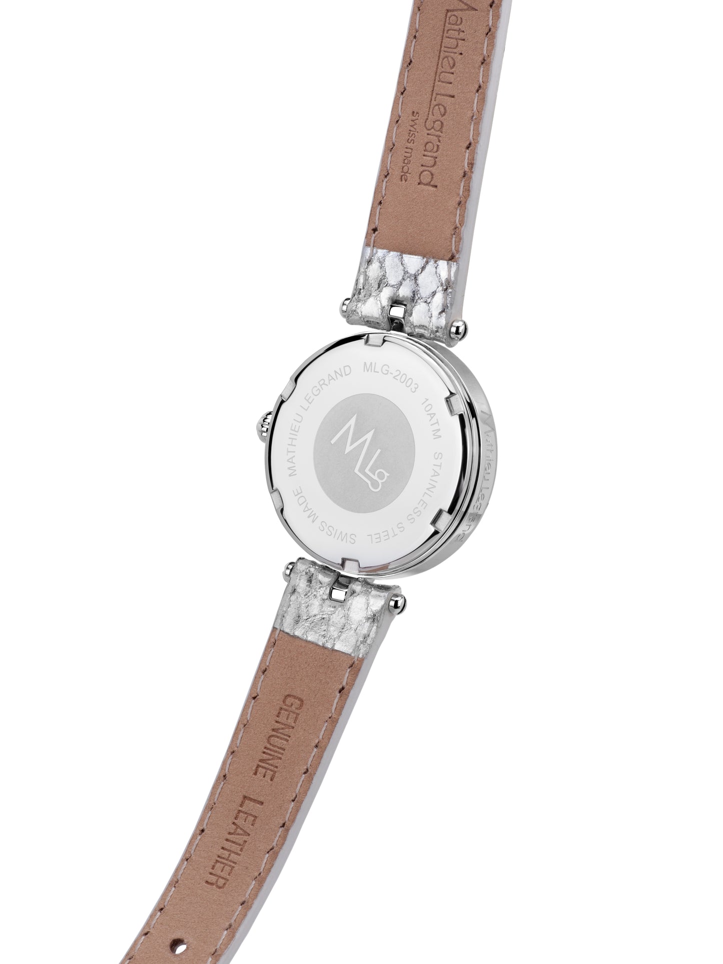 Automatic watches — Fleurs Volantes — Mathieu Legrand — steel silver silver