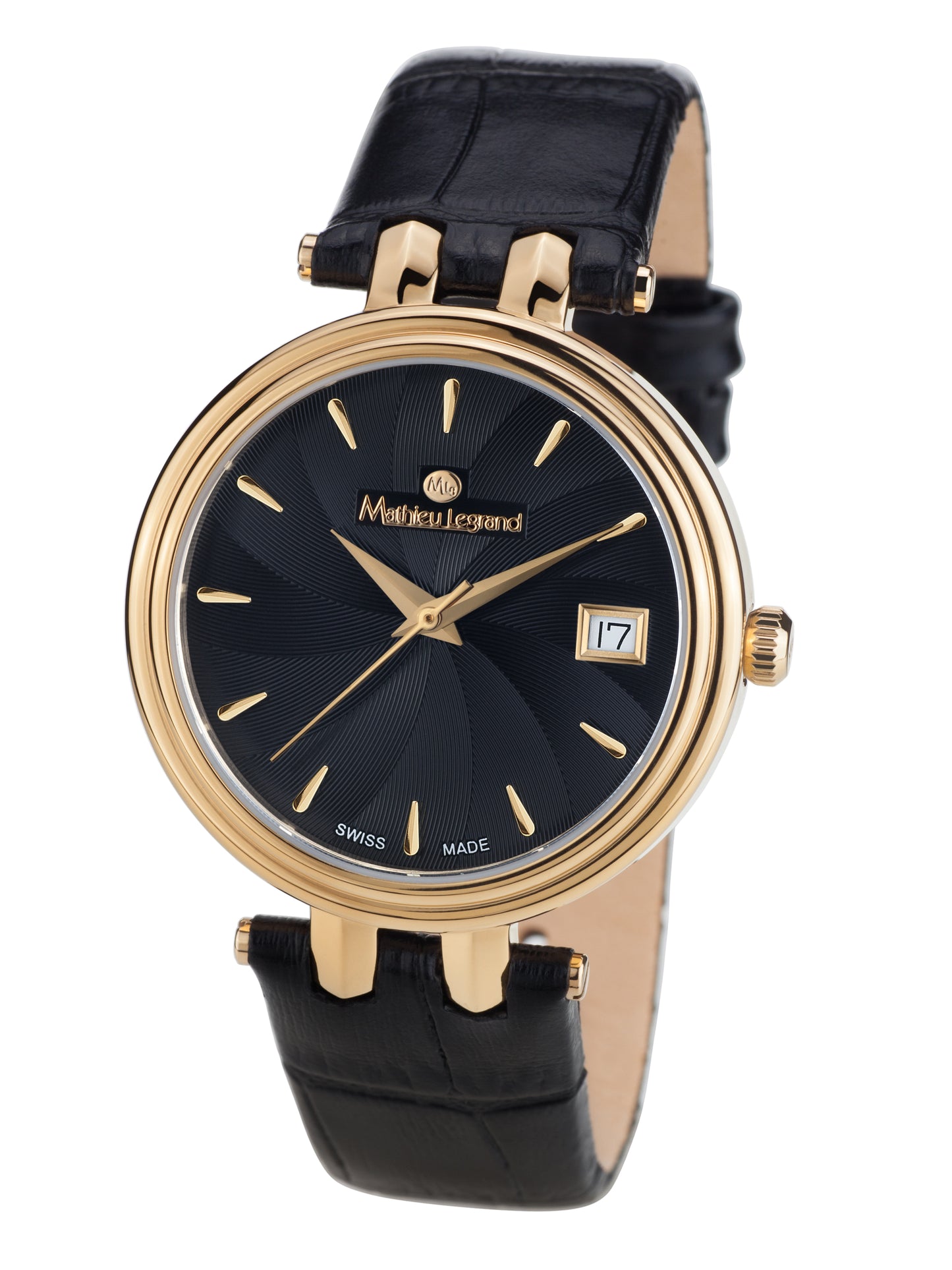 Automatic watches — Rayon de Lune — Mathieu Legrand — gold IP black