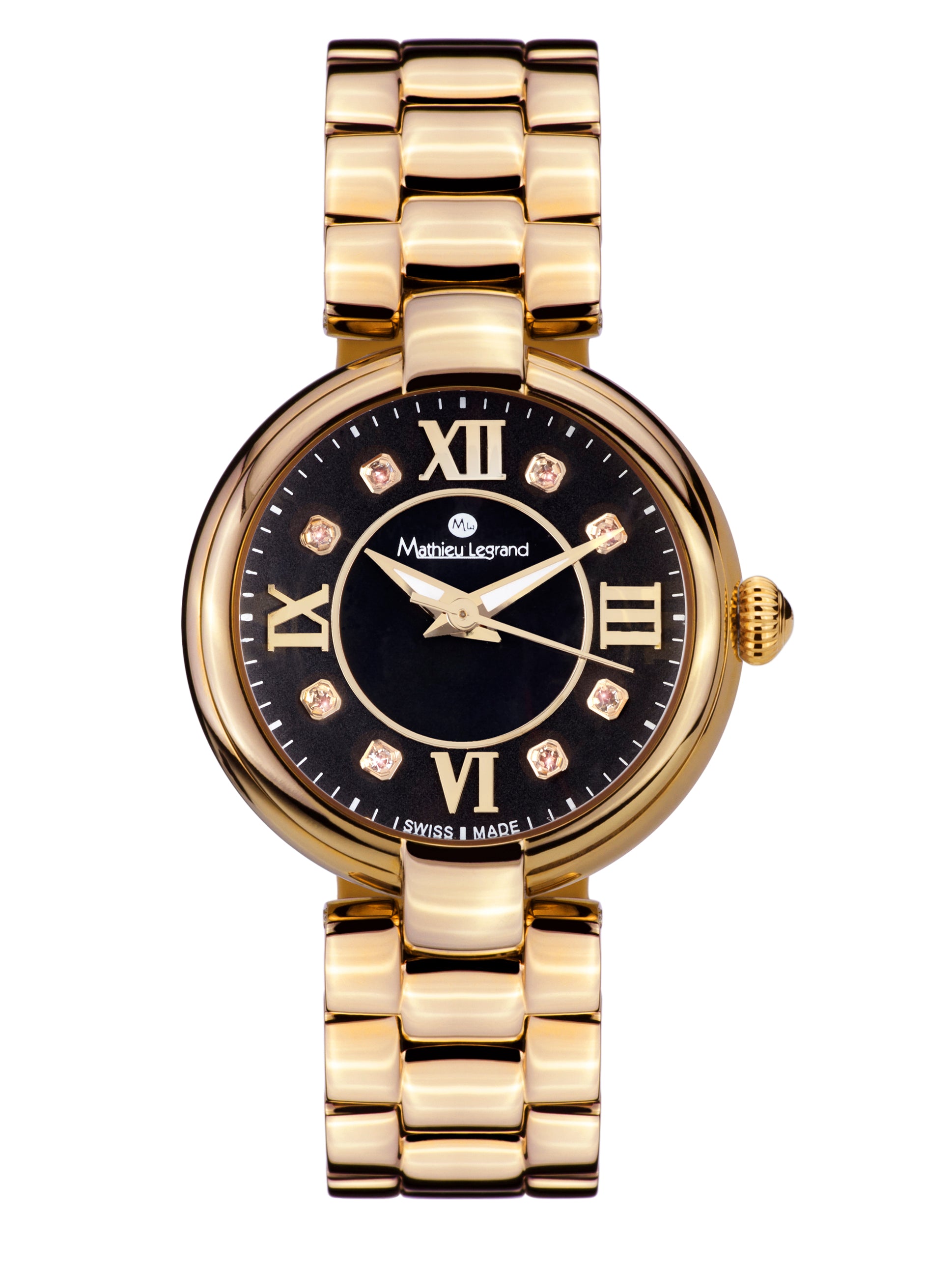 Automatic watches — Fleur du Matin — Mathieu Legrand — gold IP black