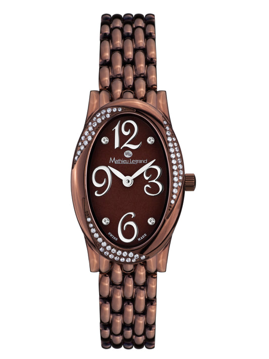 Automatic watches — Reflet du Temps — Mathieu Legrand — brown IP steel