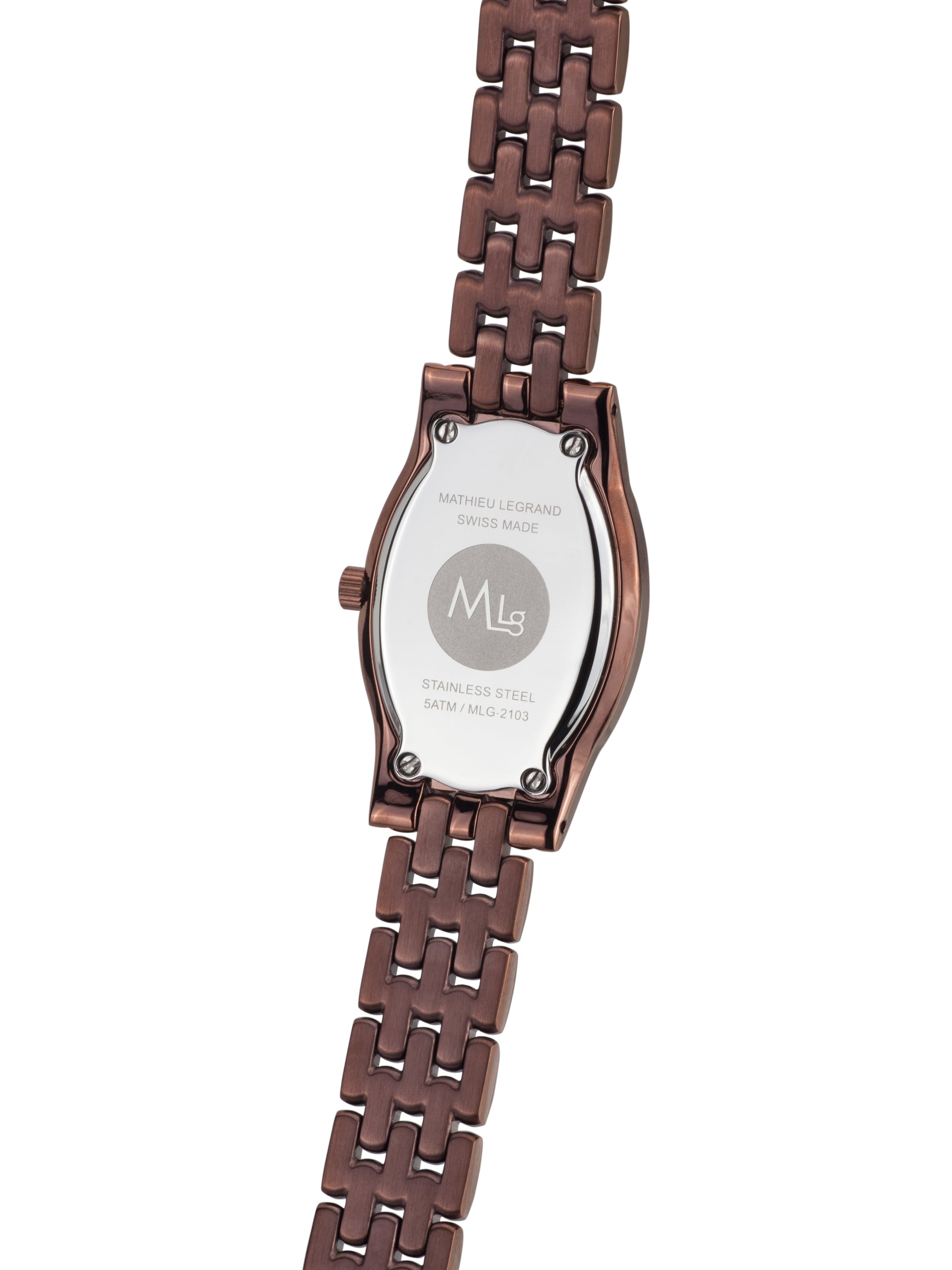 Automatic watches — Reflet du Temps — Mathieu Legrand — brown IP silver steel