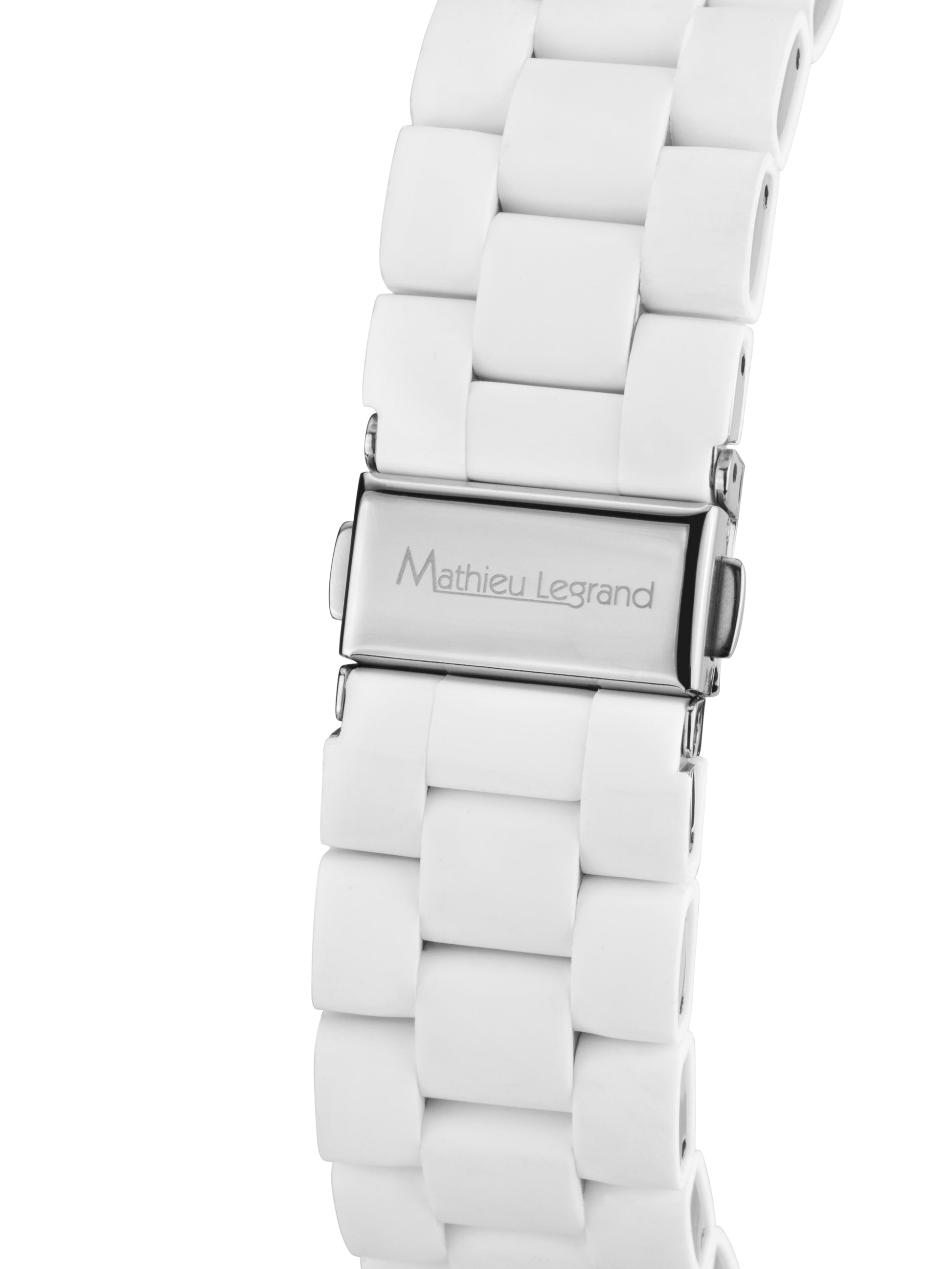 Automatic watches — Nacré — Mathieu Legrand — steel silver silicone