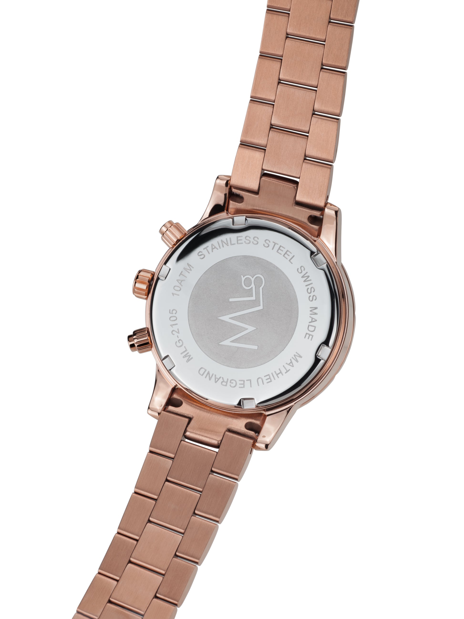 Automatic watches — Éclatante — Mathieu Legrand — rosegold IP steel