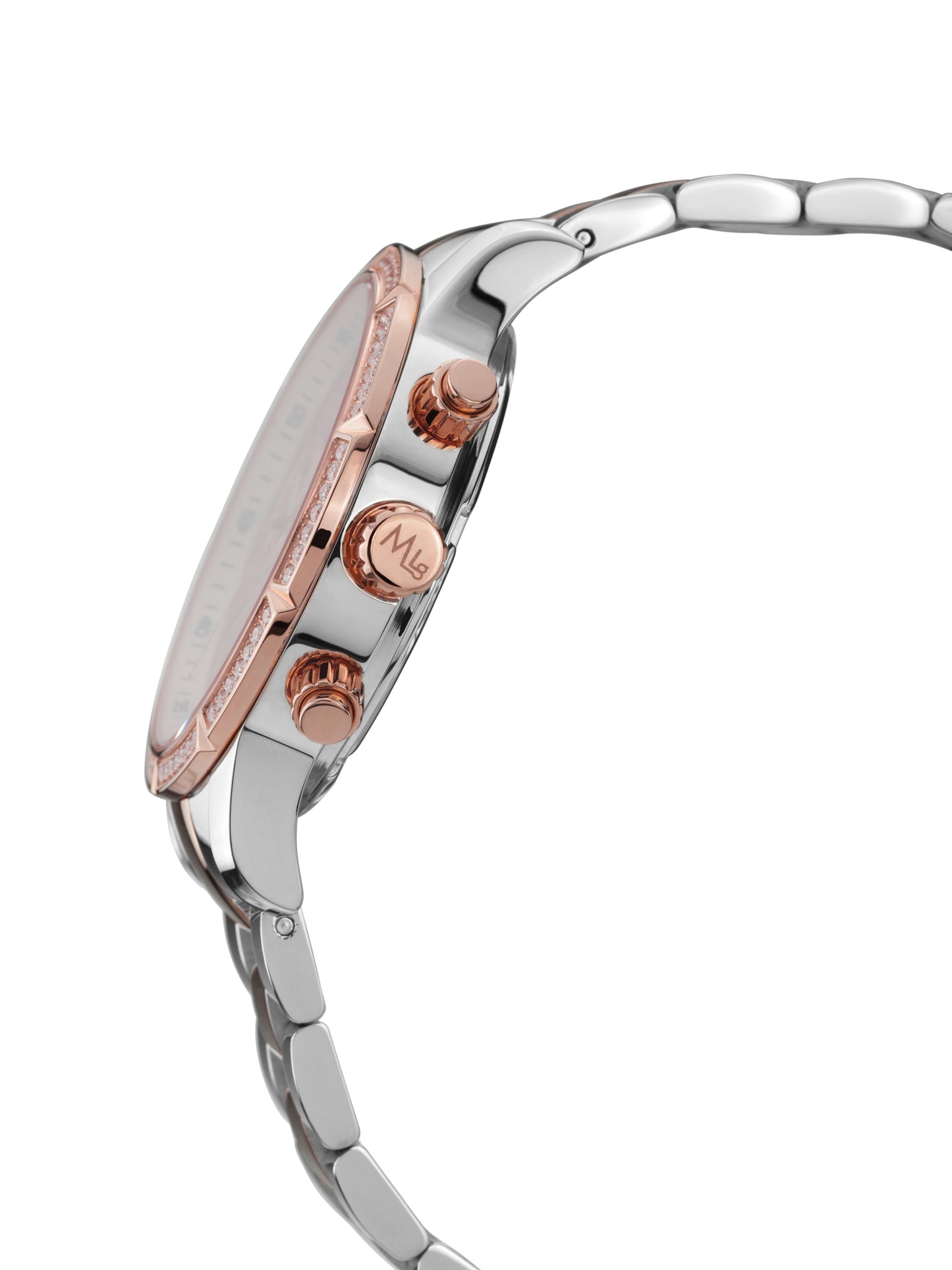 Automatic watches — Éclatante — Mathieu Legrand — rosegold IP silver two tone steel