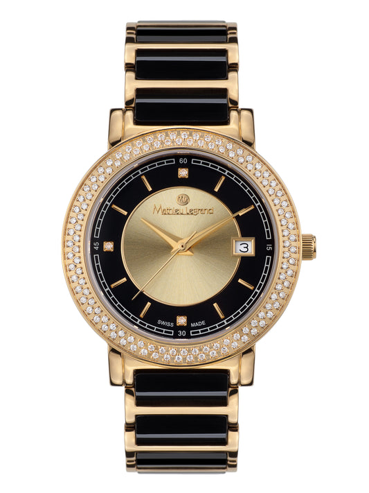 Automatic watches — Ciel d´Etoiles — Mathieu Legrand — gold IP ceramic black