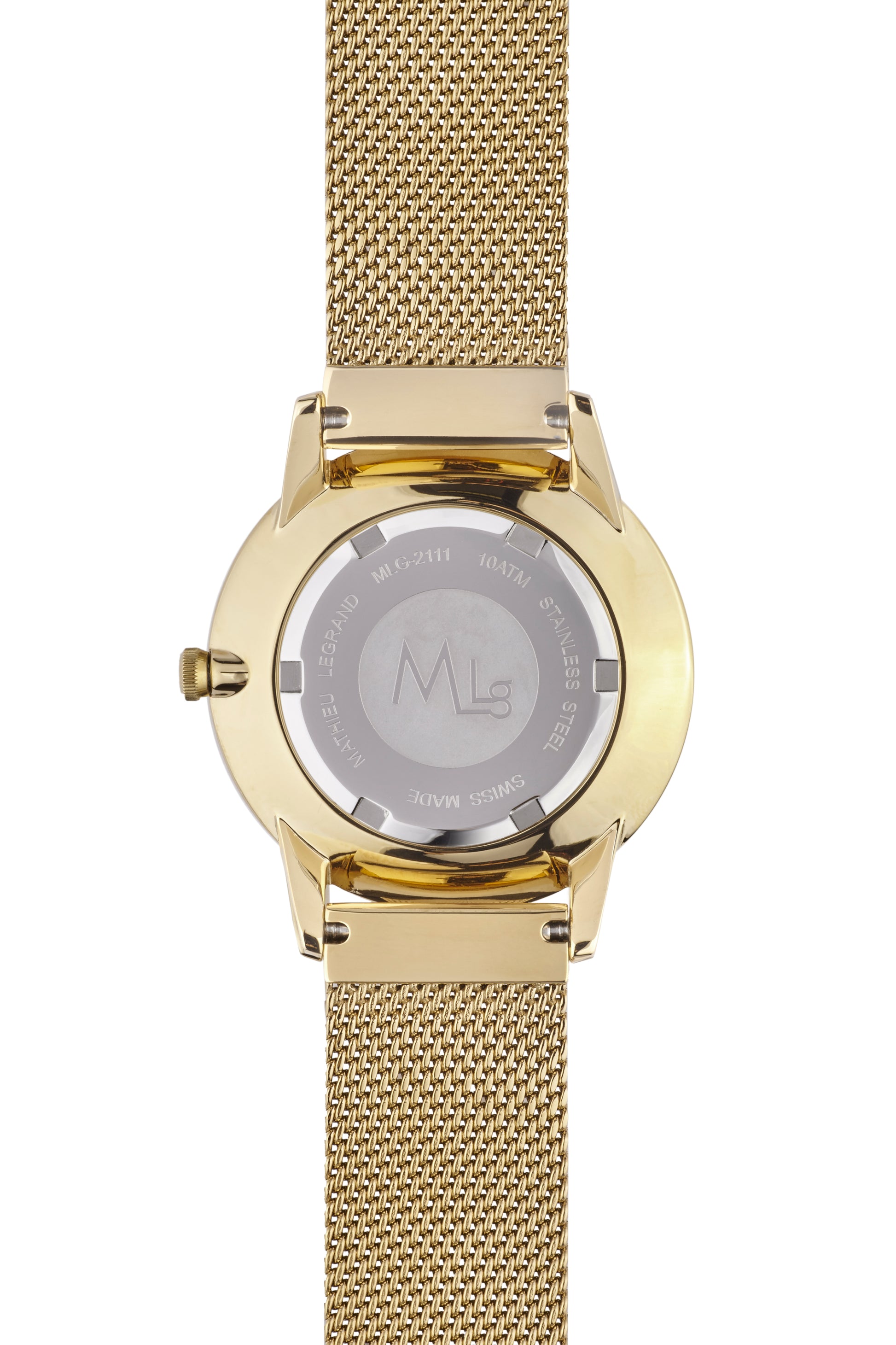 Automatic watches — Galantine — Mathieu Legrand — gold IP white mother of pearl