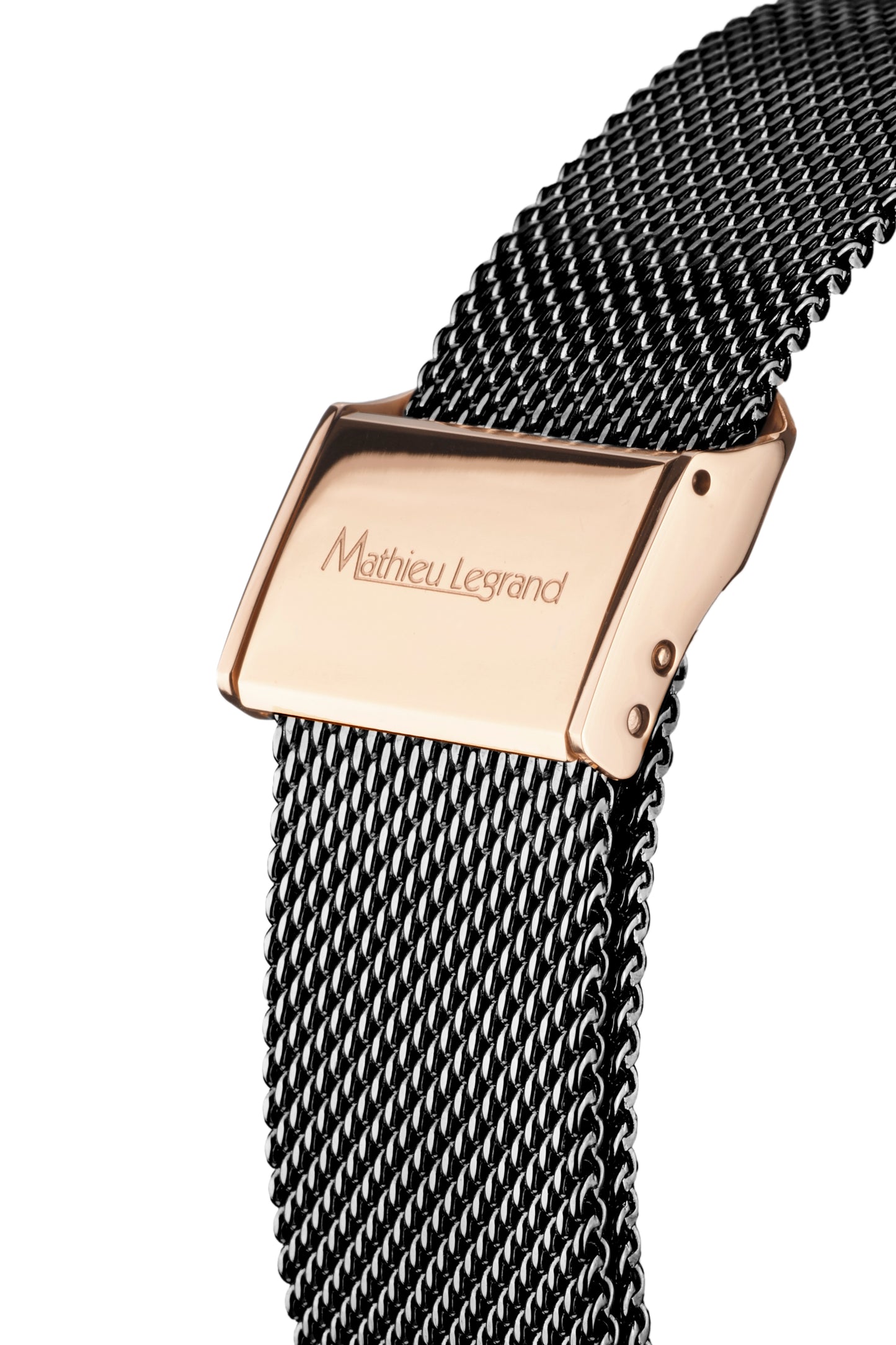 Automatic watches — Galantine — Mathieu Legrand — rosegold IP black mother of pearl black