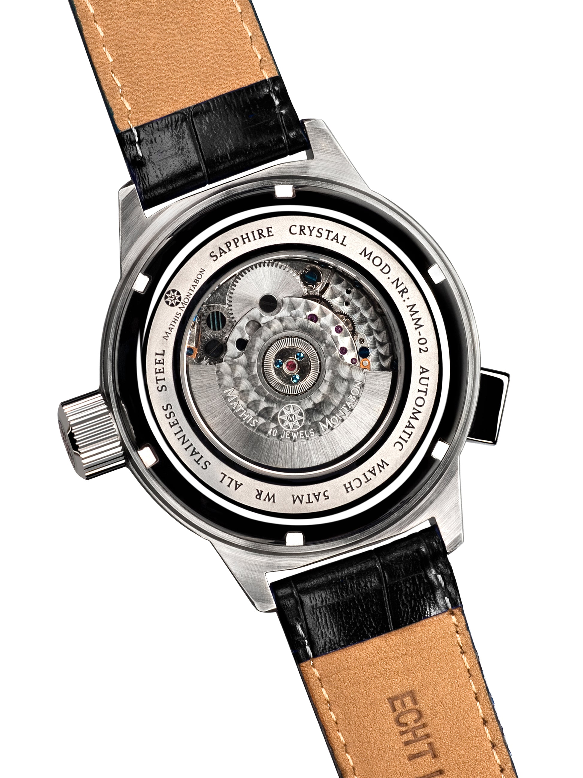 Automatic watches — Réserve de Marche — Mathis Montabon — schwarz