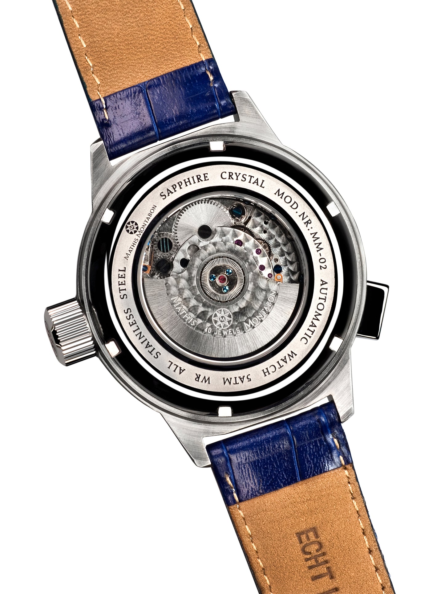 Automatic watches — Réserve de Marche — Mathis Montabon — blau