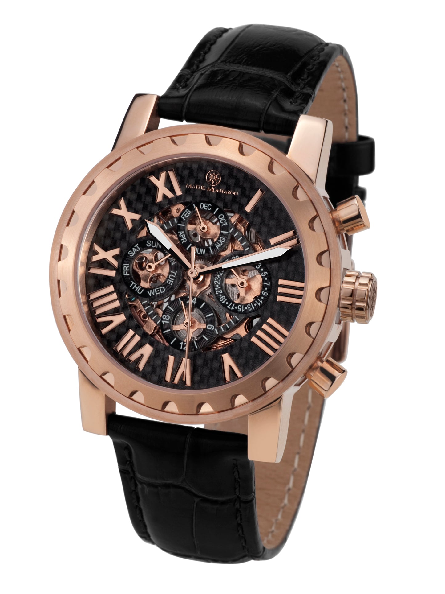 Automatic watches — Squelette — Mathis Montabon — roségold schwarz