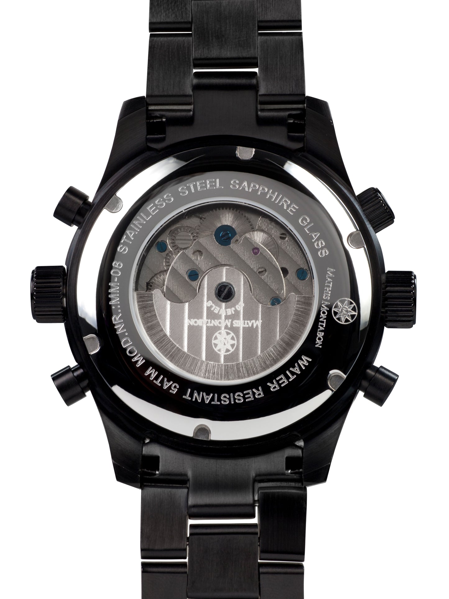 Automatic watches — Globe Trotter — Mathis Montabon — IP schwarz