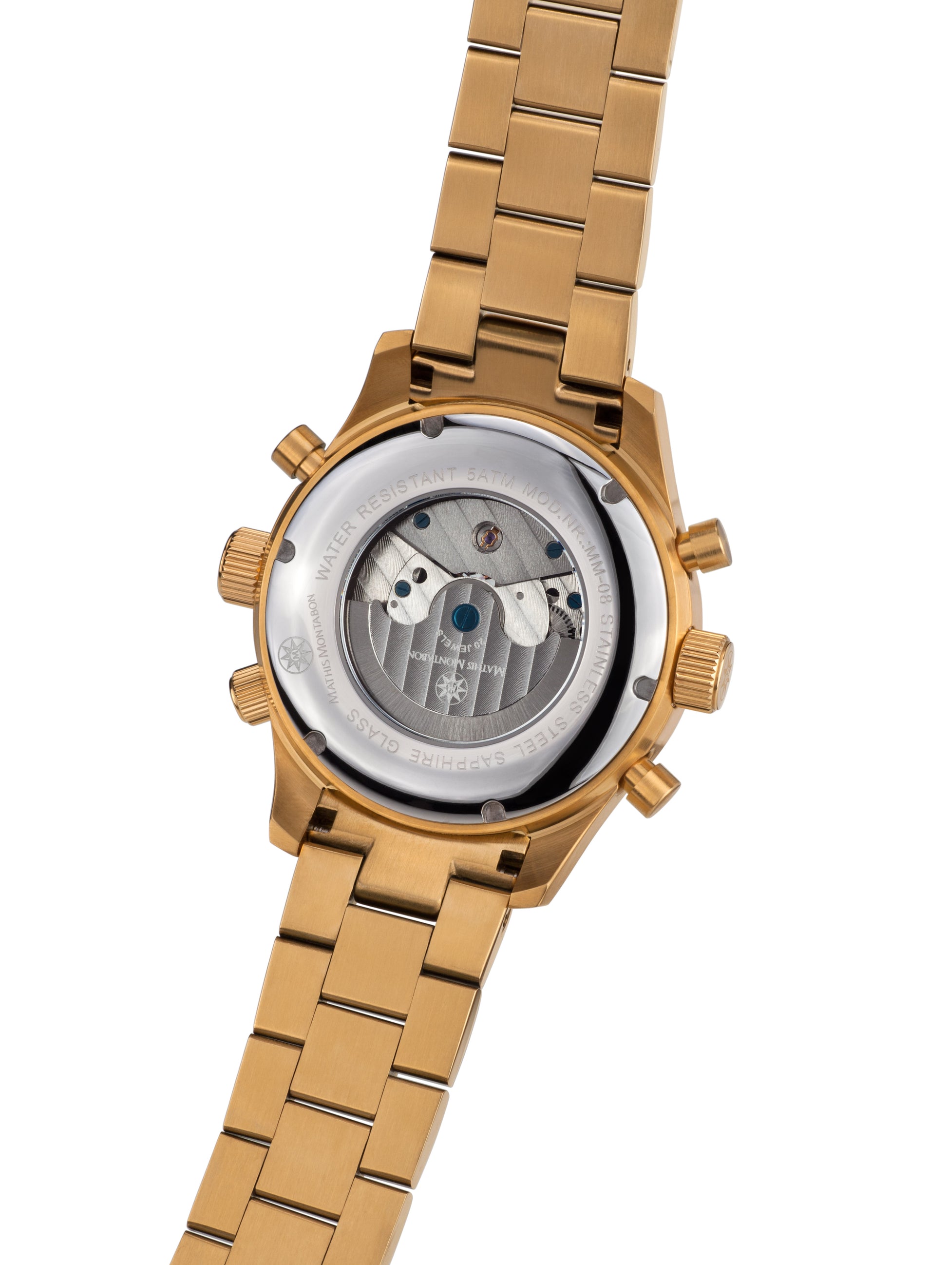 Automatic watches — Globe Trotter — Mathis Montabon — gold schwarz