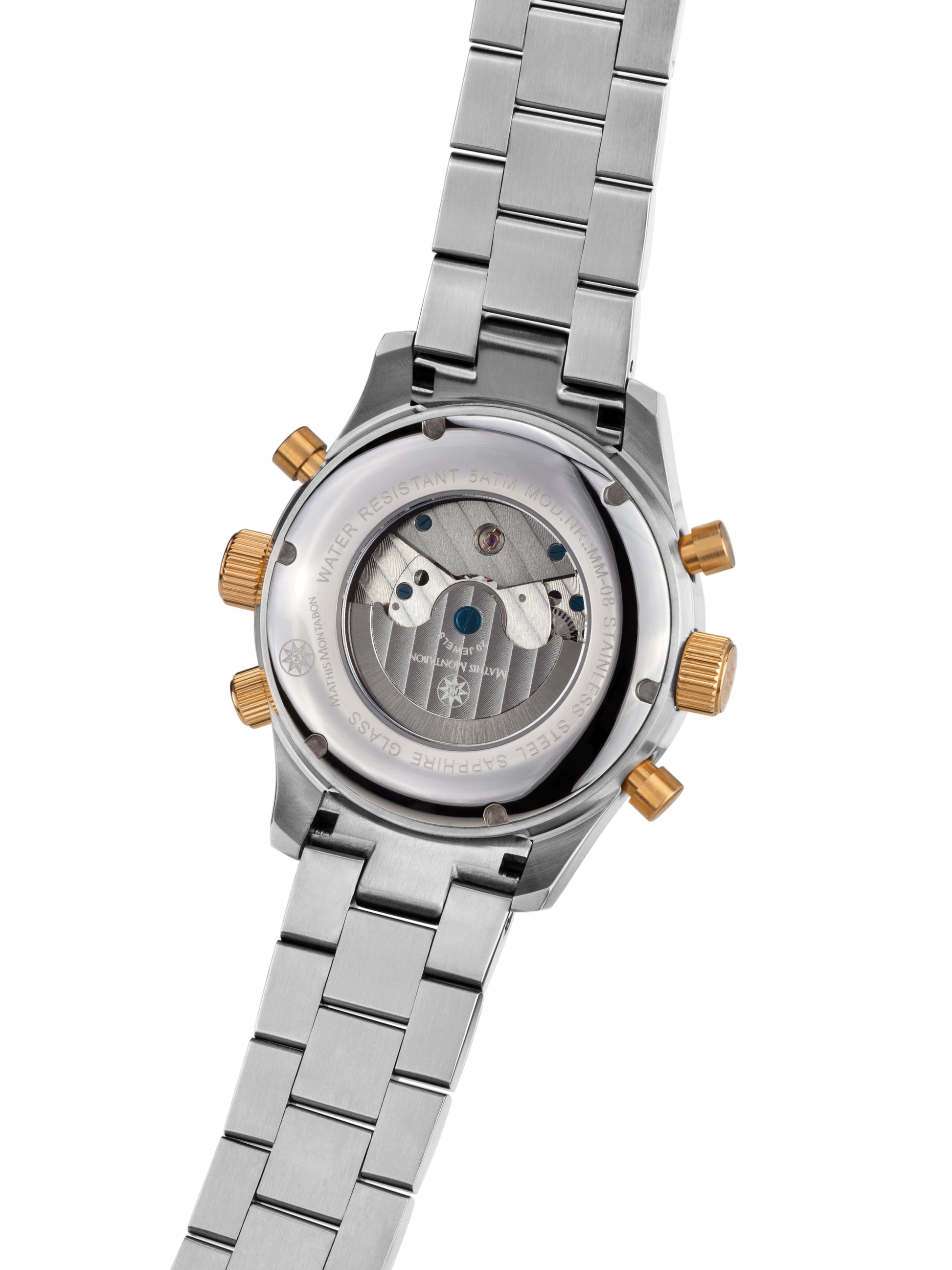 Automatic watches — Globe Trotter — Mathis Montabon — bicolor schwarz