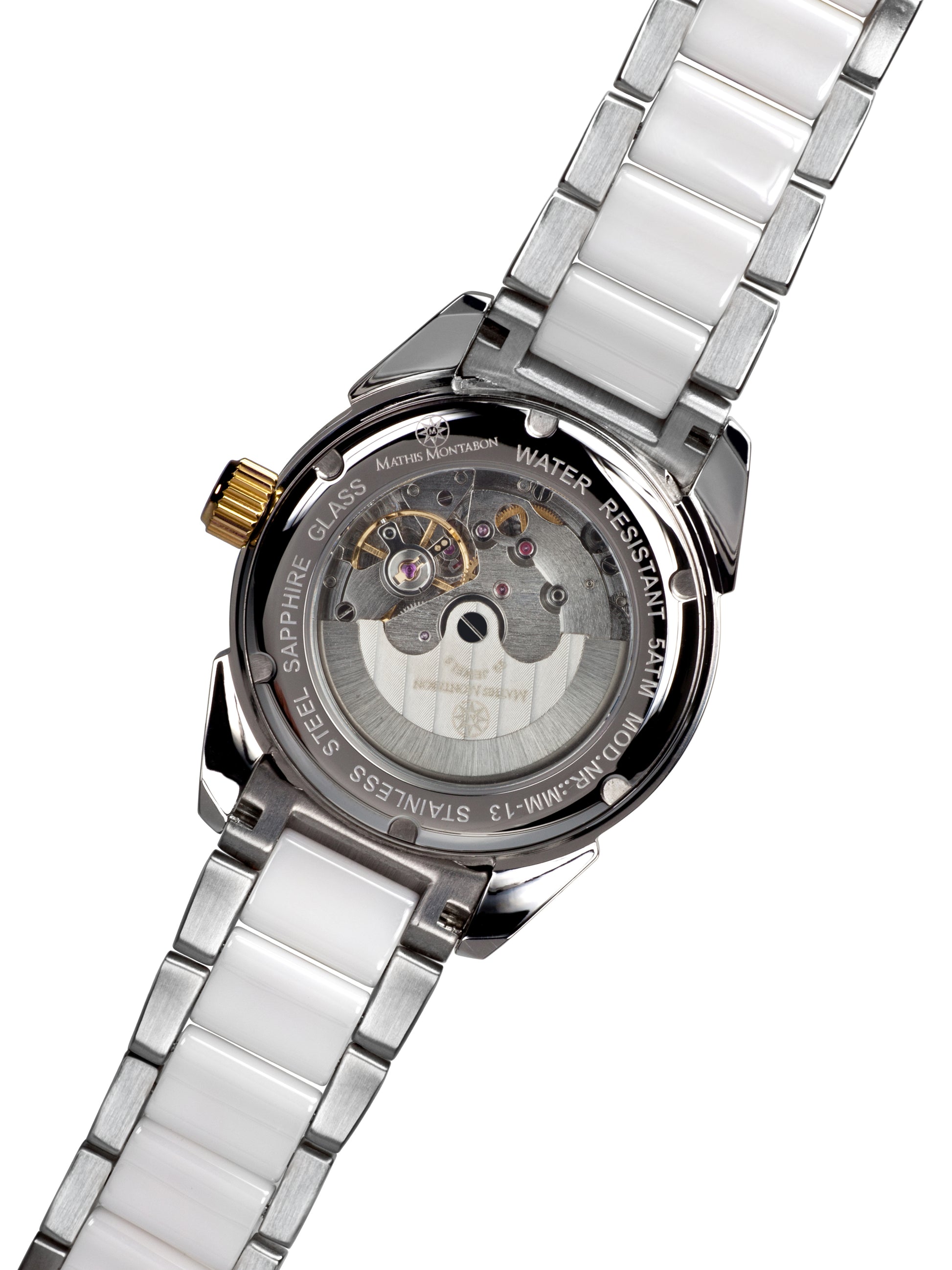Automatic watches — La Magnifique — Mathis Montabon — Gold weiss Zirkonia