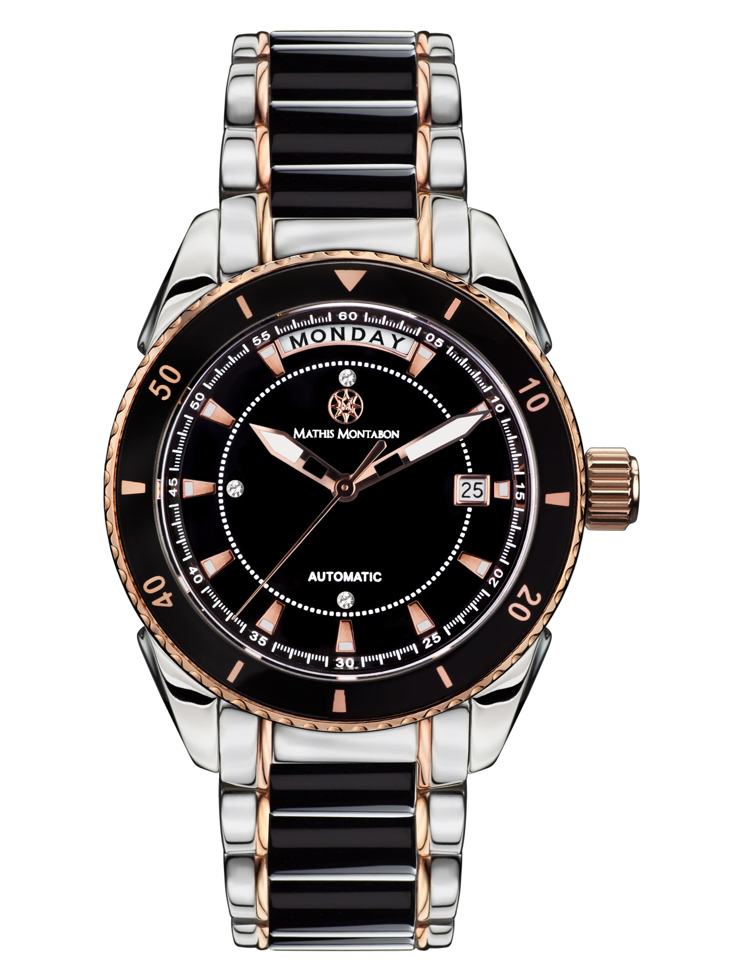 Automatic watches — La Magnifique — Mathis Montabon — rosegold schwarz II