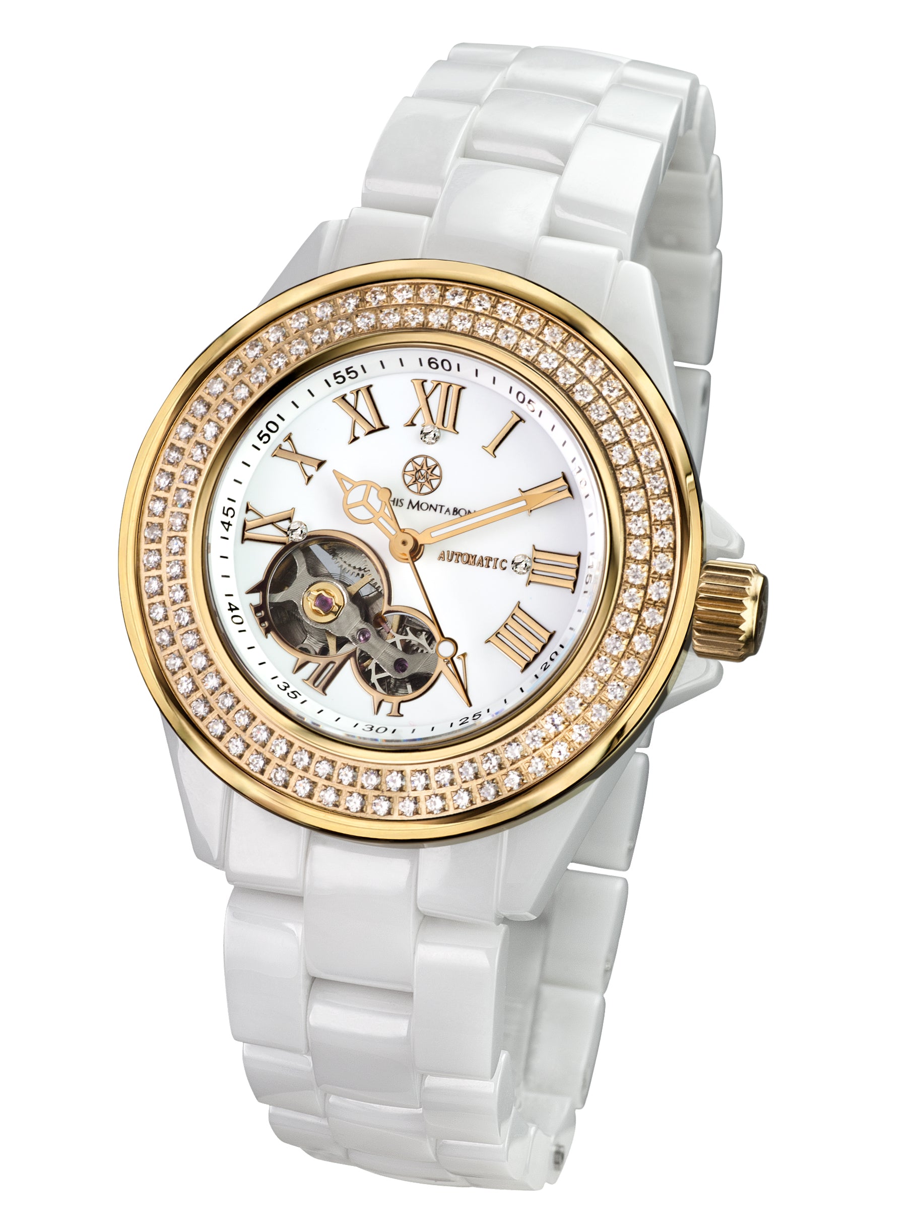Automatic watches — La Belle — Mathis Montabon — gold Zirkonia