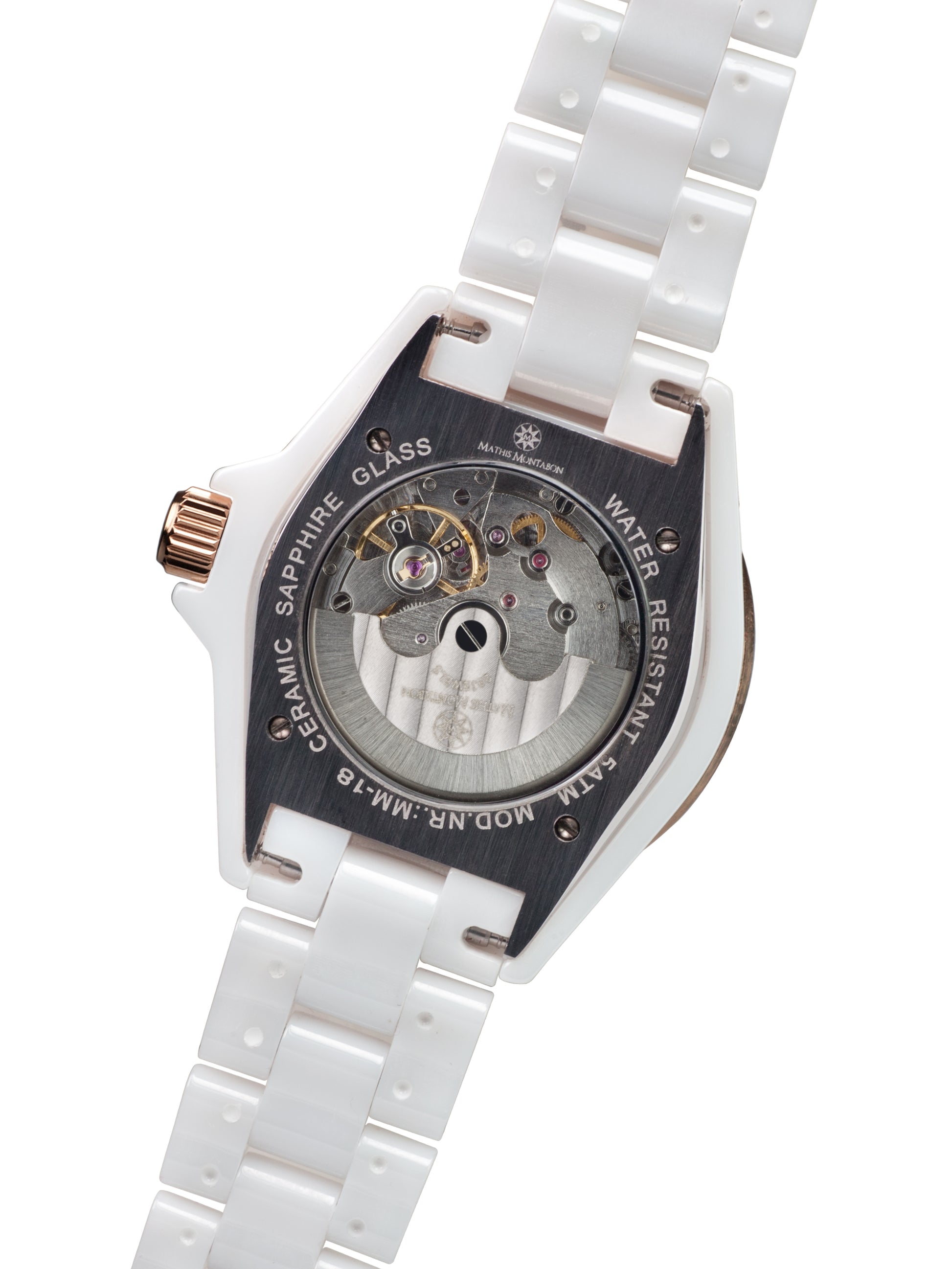Automatic watches — La Belle — Mathis Montabon — roségold Zirkonia