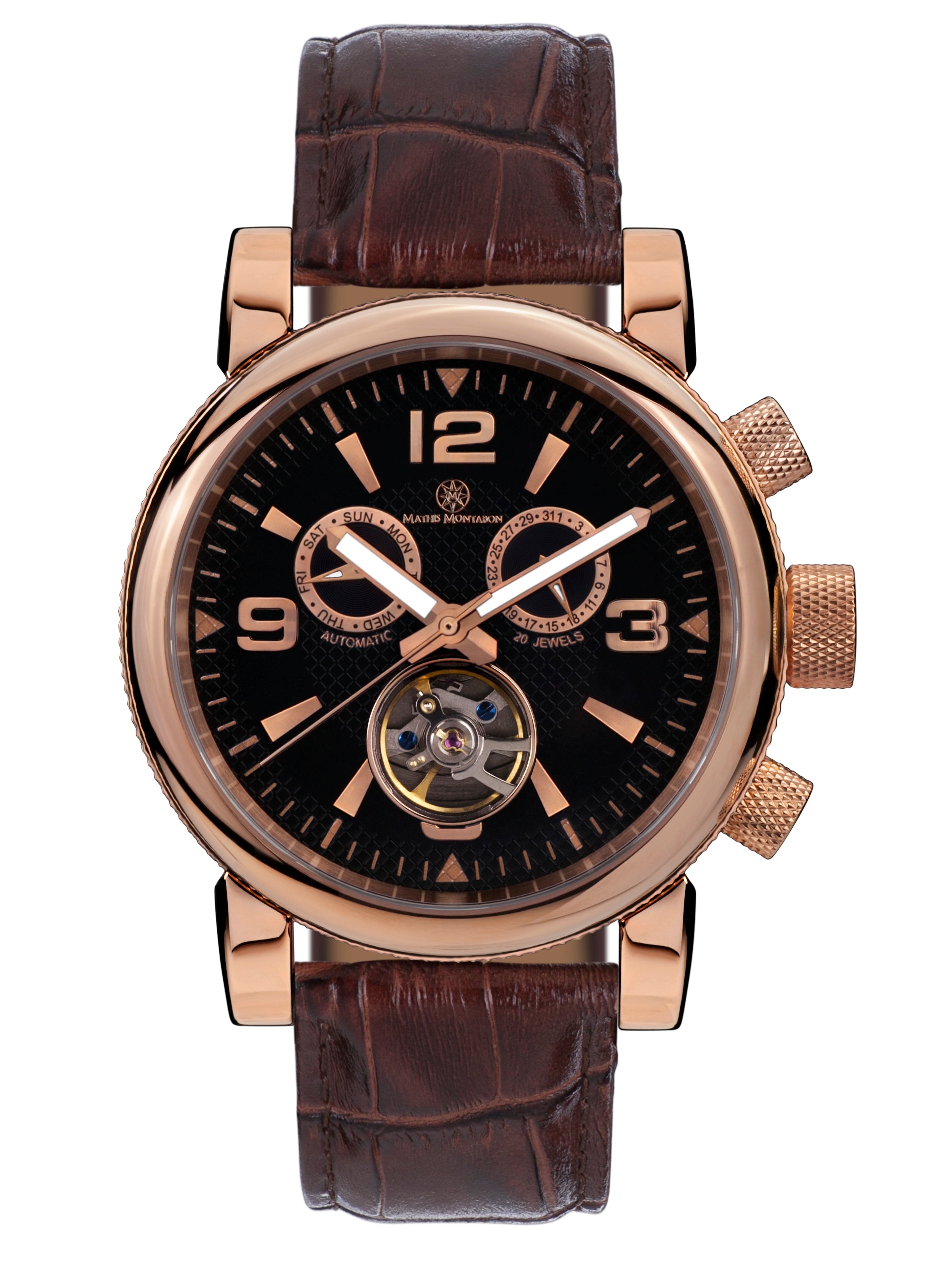 Automatic watches — La Grande — Mathis Montabon — roségold schwarz