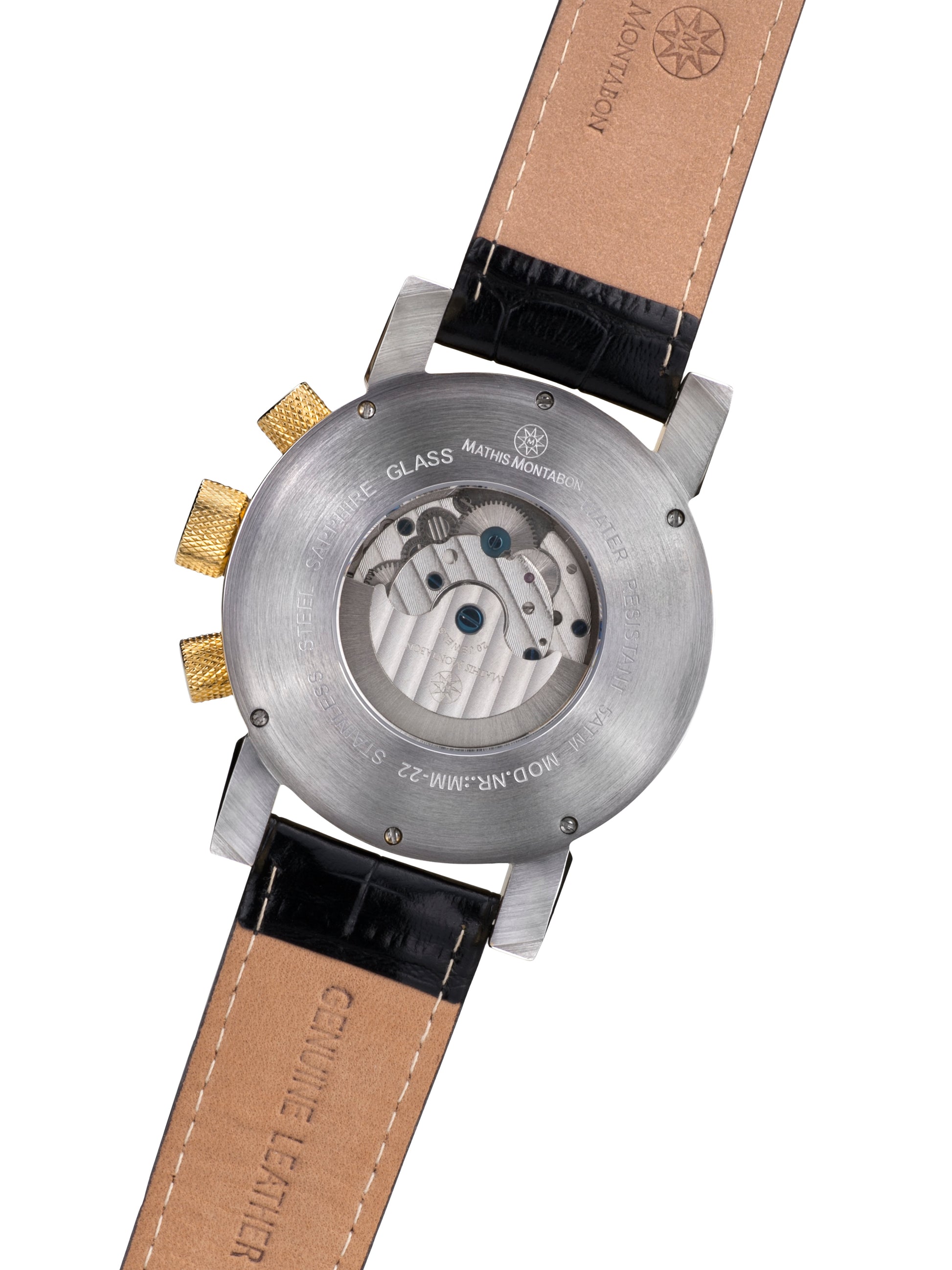 Automatic watches — La Grande — Mathis Montabon — gold silber