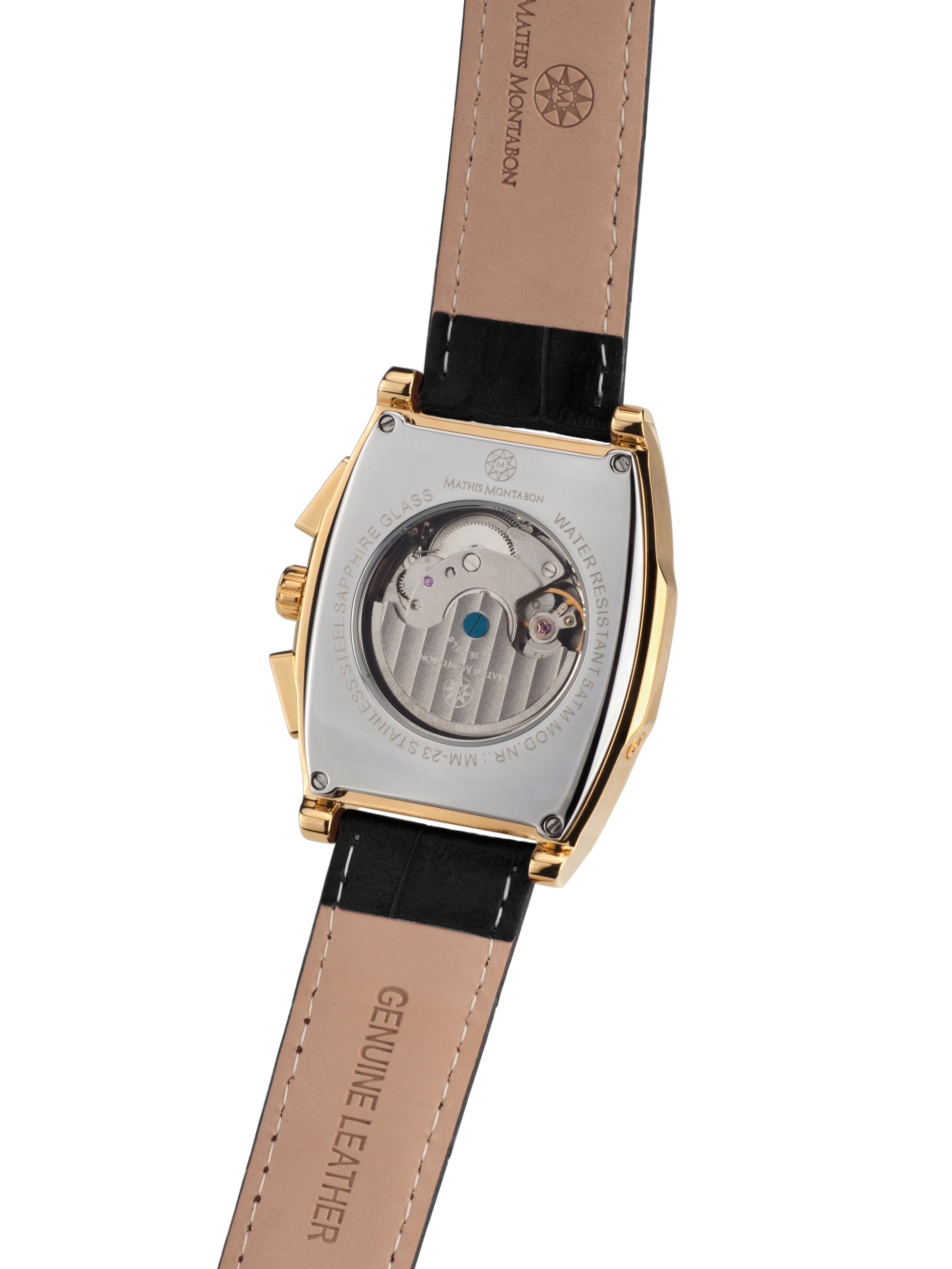 Automatic watches — Carrée — Mathis Montabon — gold schwarz