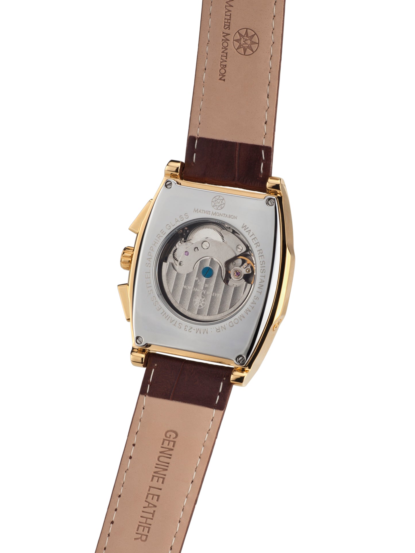 Automatic watches — Carrée — Mathis Montabon — gold silber