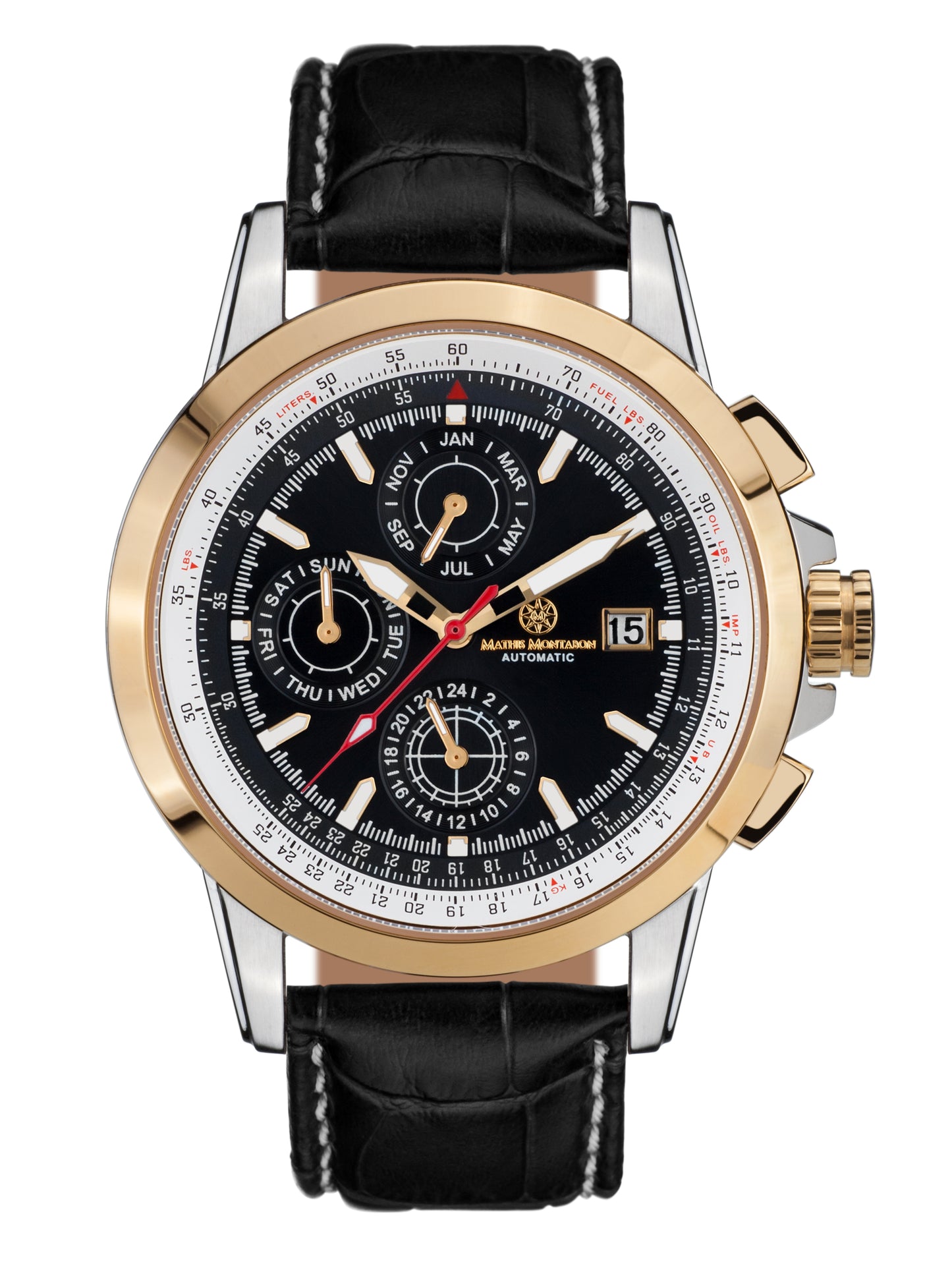 Automatic watches — Aerotime — Mathis Montabon — gold schwarz