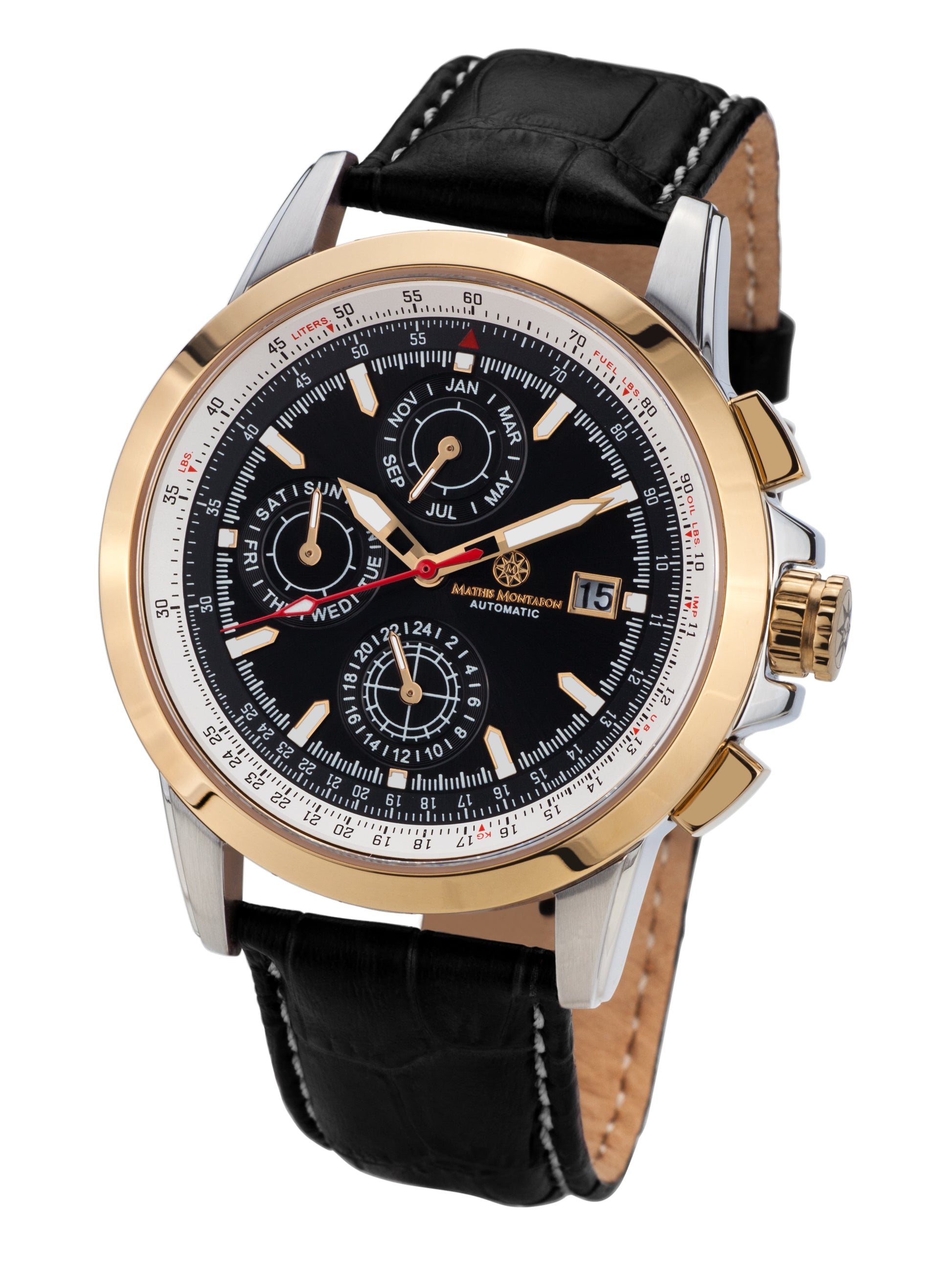 Automatic watches — Aerotime — Mathis Montabon — gold schwarz