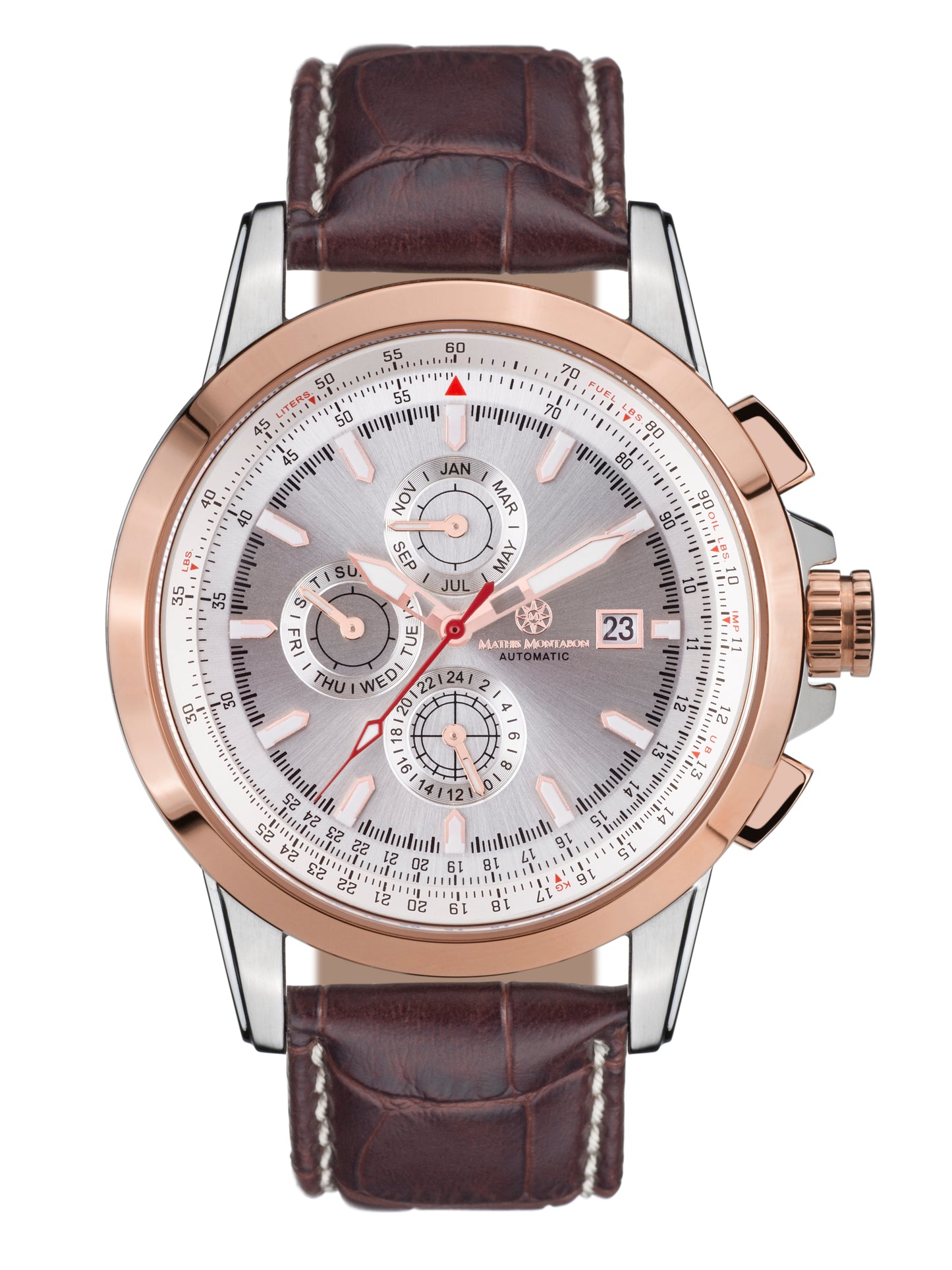 Automatic watches — Aerotime II — Mathis Montabon — rosegold