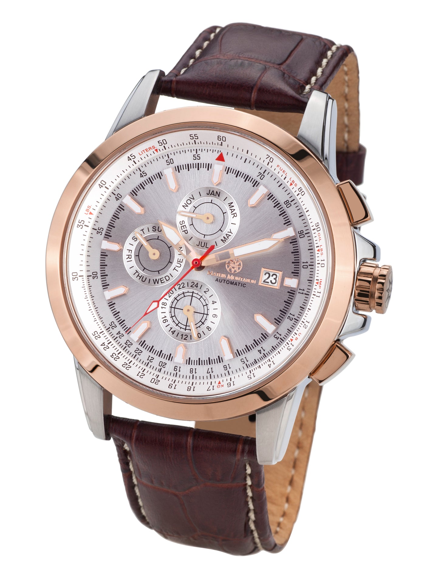 Automatic watches — Aerotime II — Mathis Montabon — rosegold