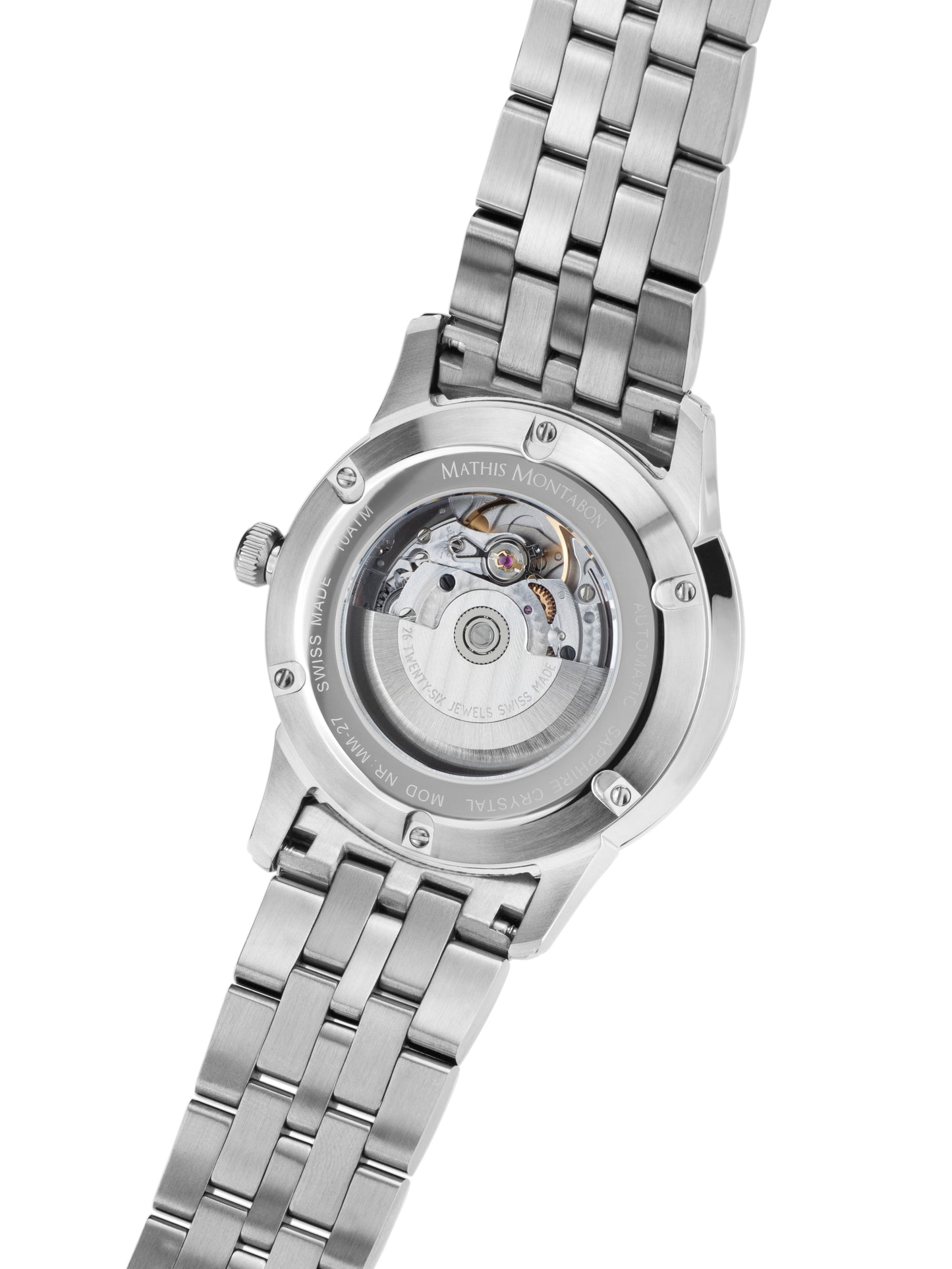 Automatic watches — Elégance de Suisse — Mathis Montabon — Stahl Schwarz