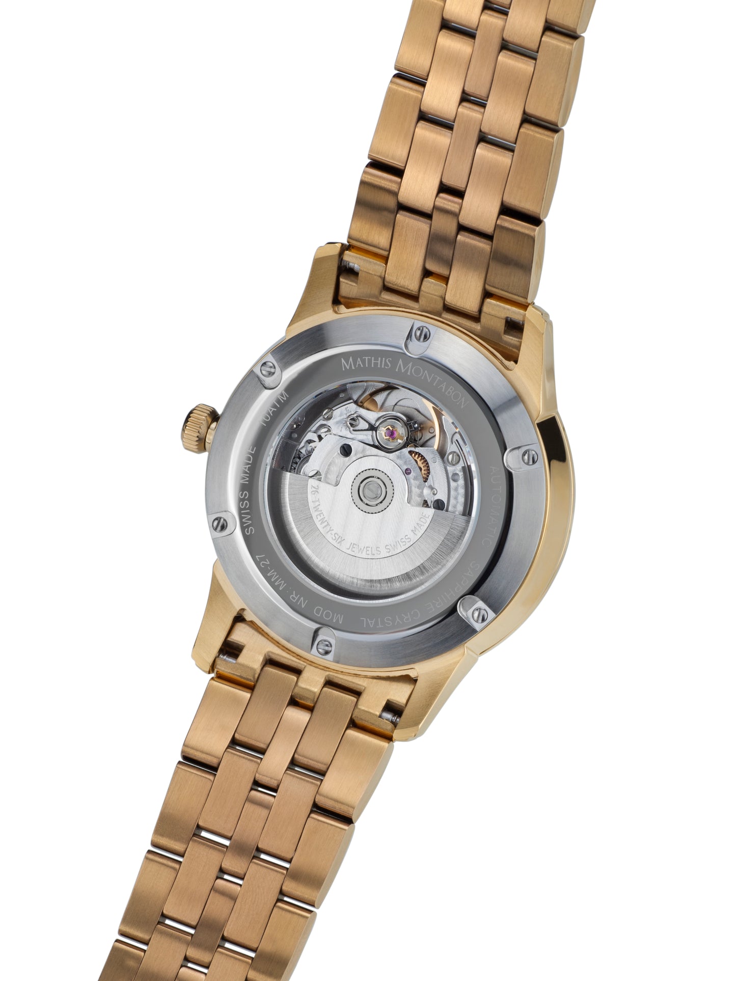 Automatic watches — Elégance de Suisse — Mathis Montabon — Gold IP