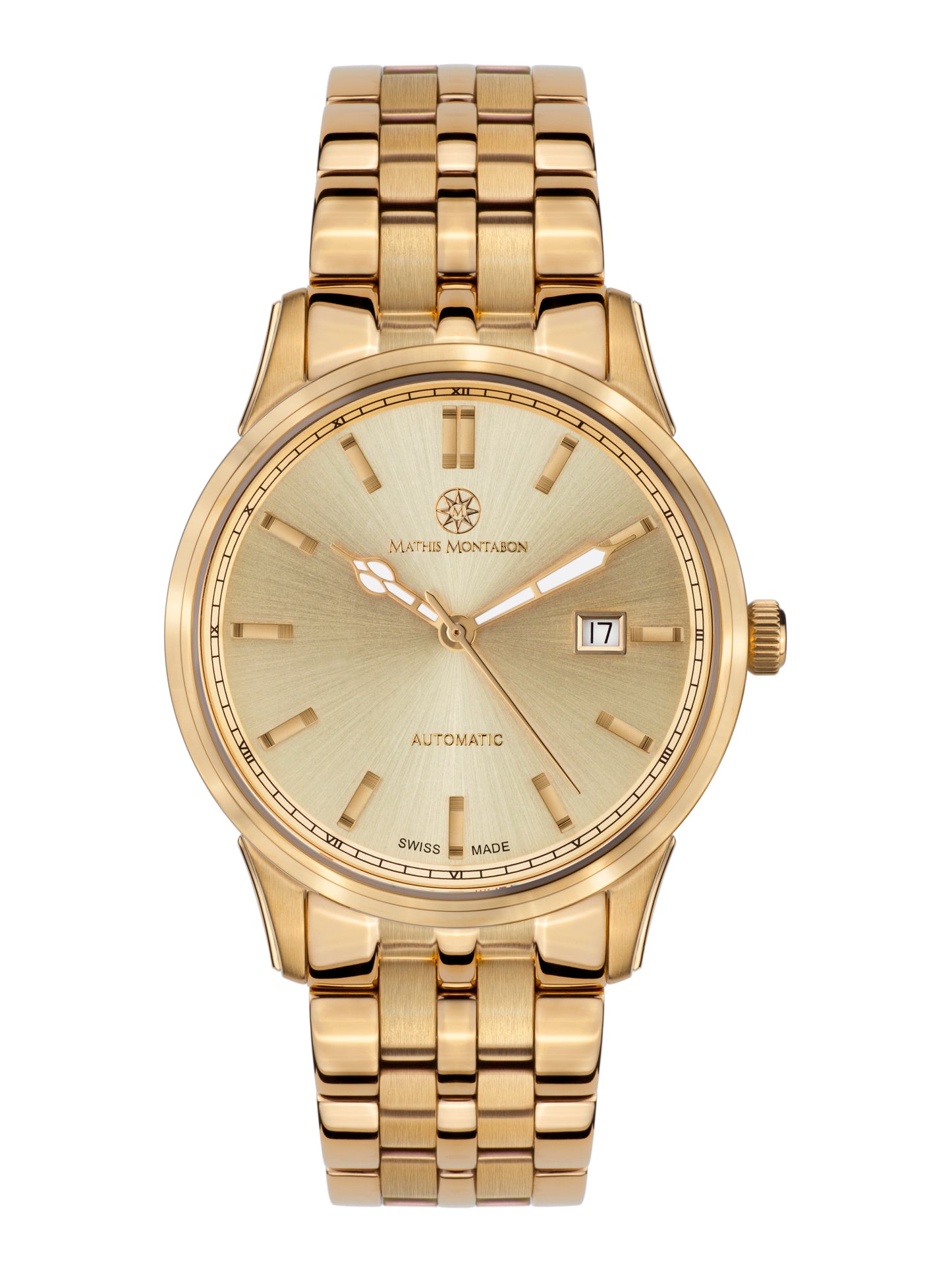 Automatic watches — Elégance de Suisse — Mathis Montabon — Gold IP