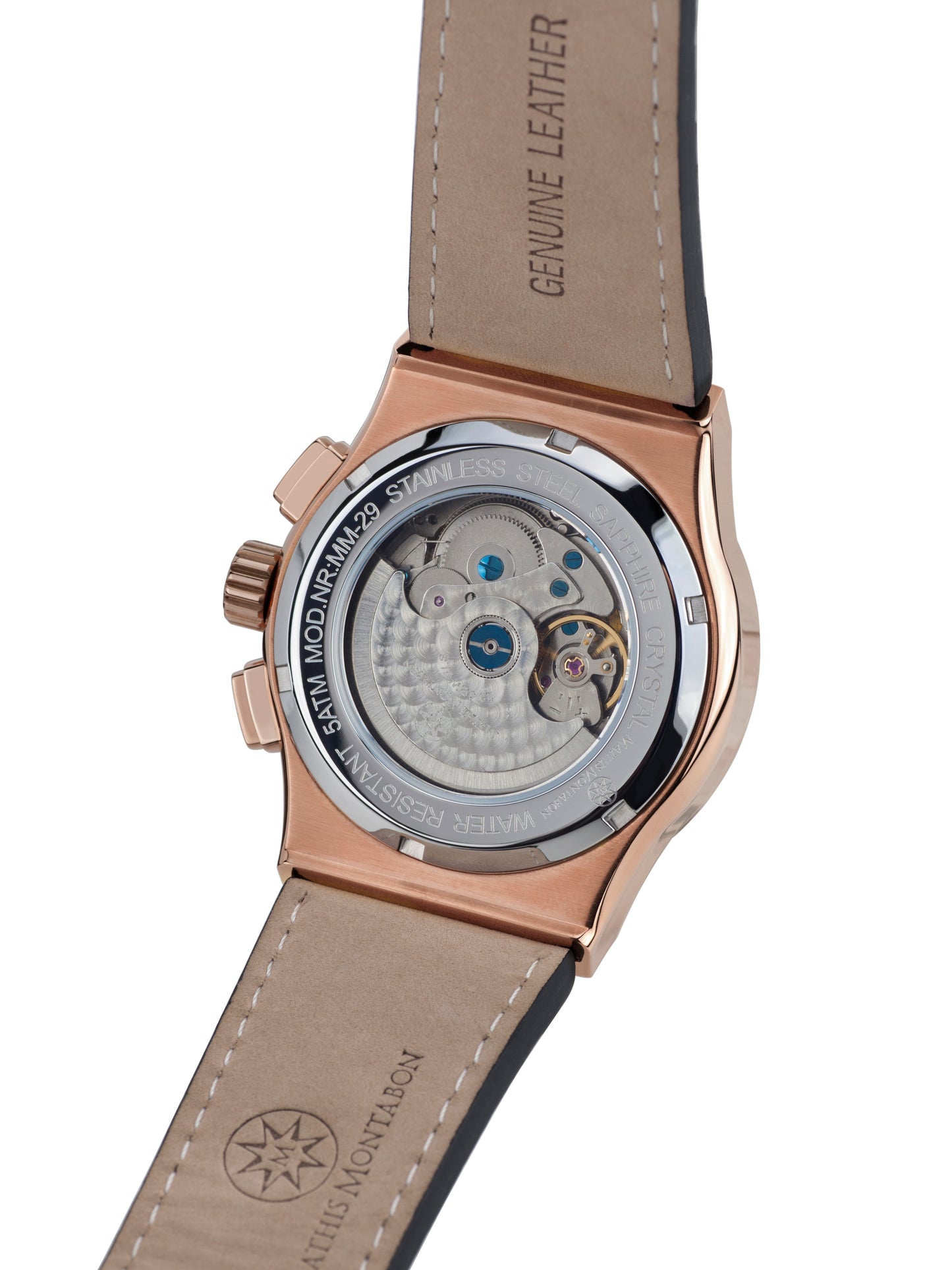 Automatic watches — Noblesse — Mathis Montabon — rosegold schwarz