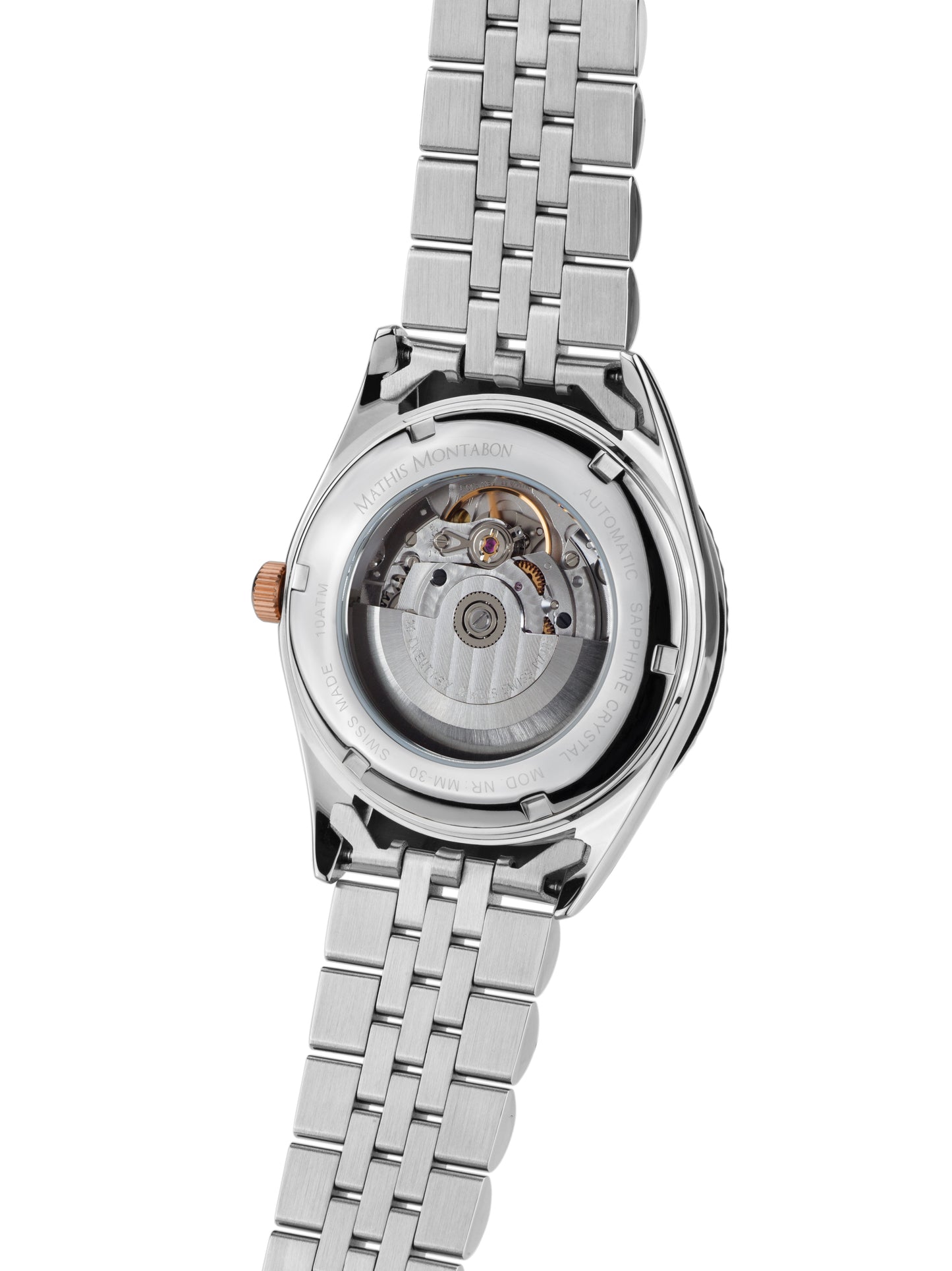 Automatic watches — Beauté de Suisse — Mathis Montabon — Rosegold IP Silber Two Tone
