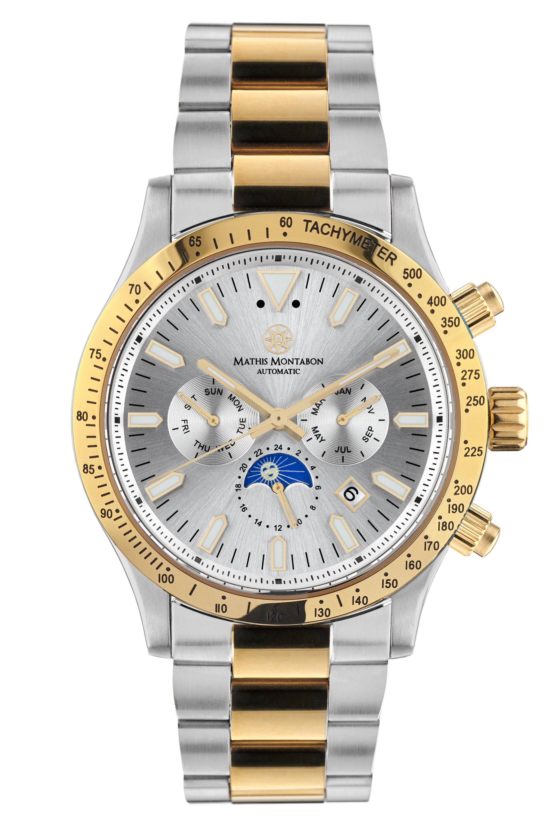 Automatic watches — Aventurier — Mathis Montabon — bicolor silver