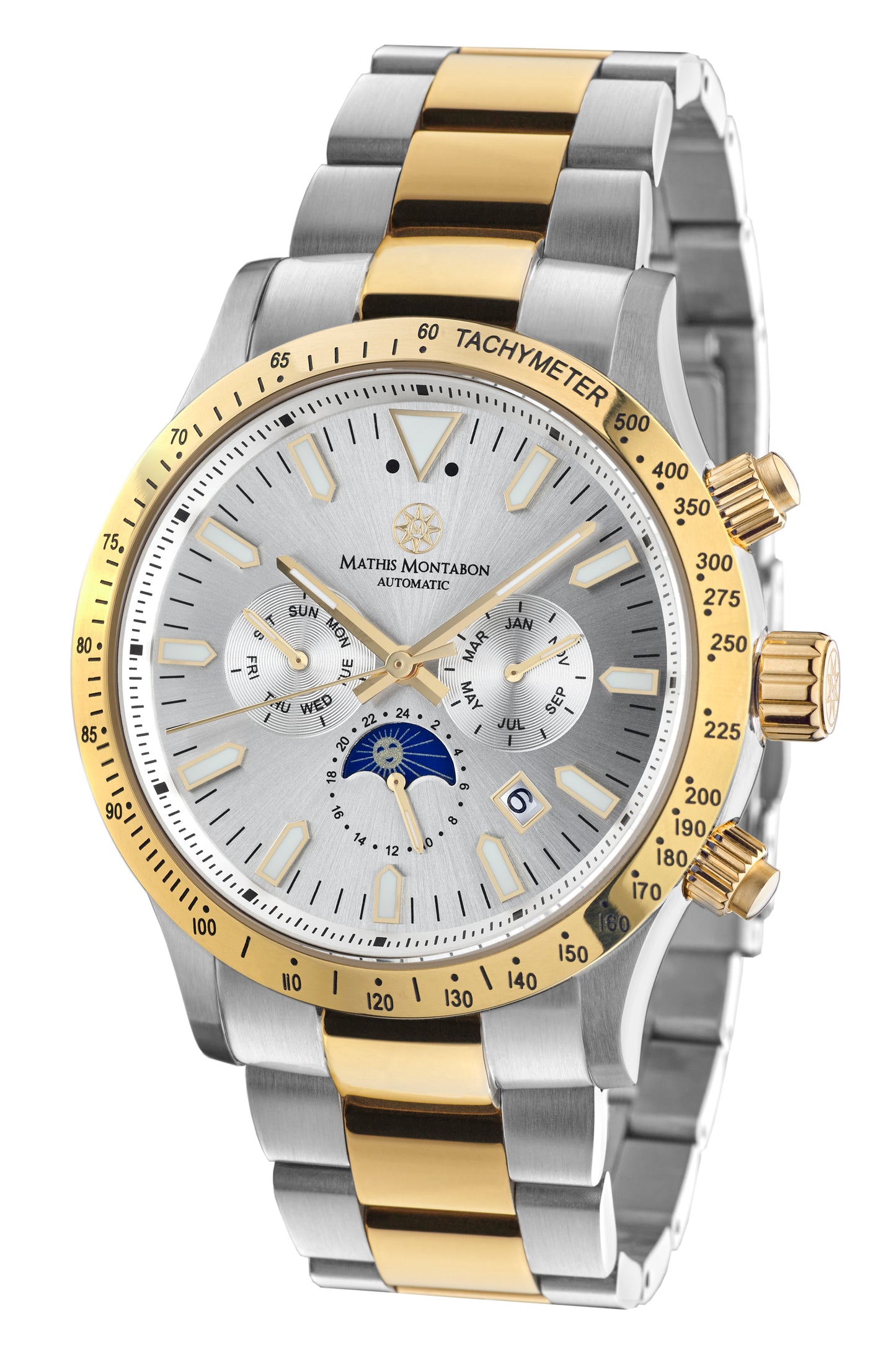 Automatic watches — Aventurier — Mathis Montabon — bicolor silver