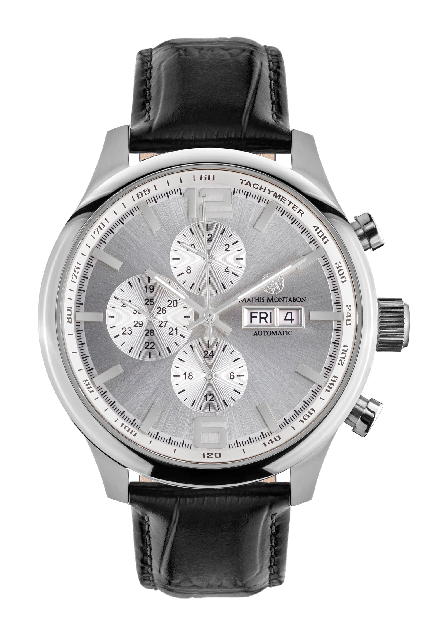 Automatic watches — Grande Date II — Mathis Montabon — silver